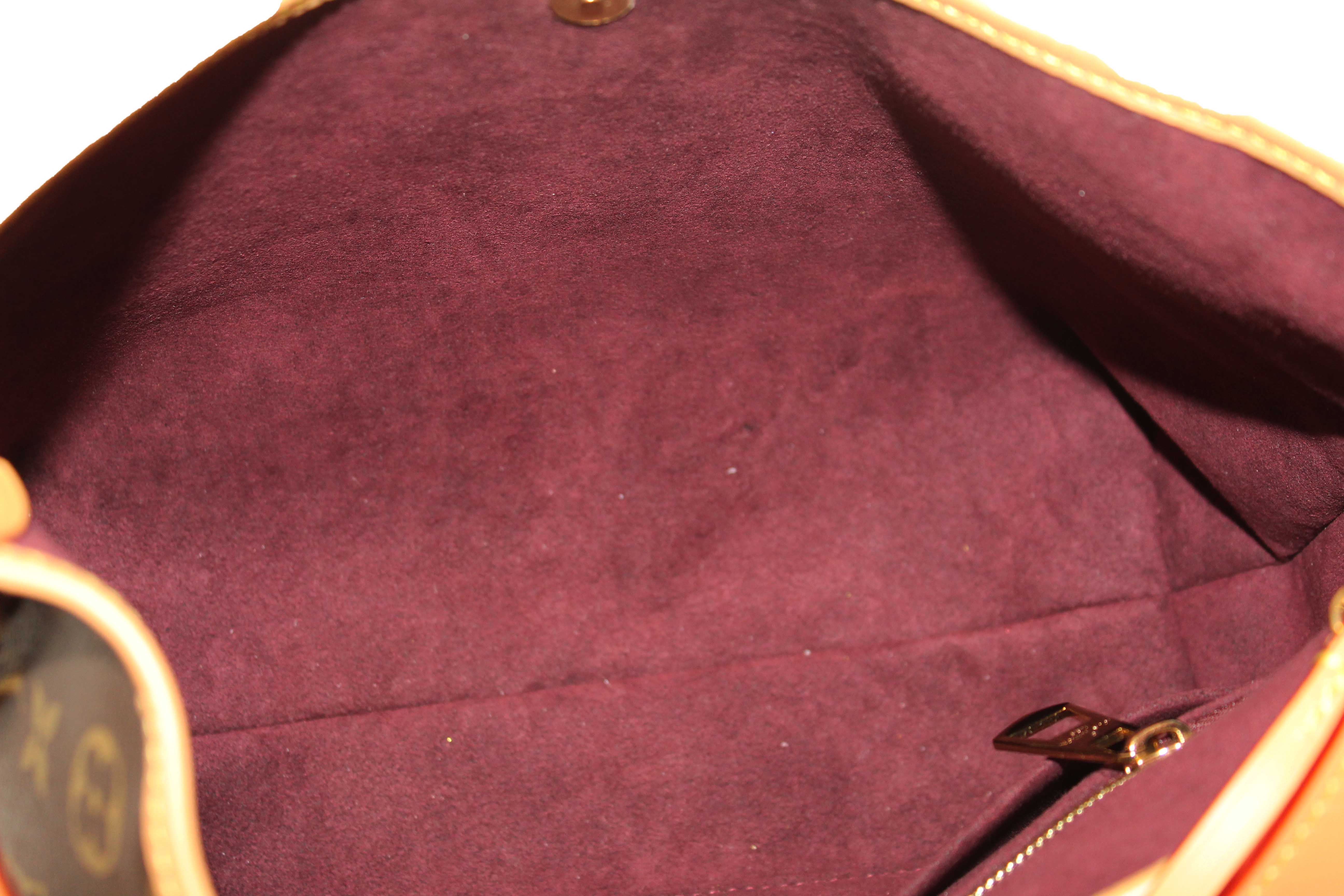 Authentic Louis Vuitton Classic Monogram CarryAll PM Hobo Shoulder Tote