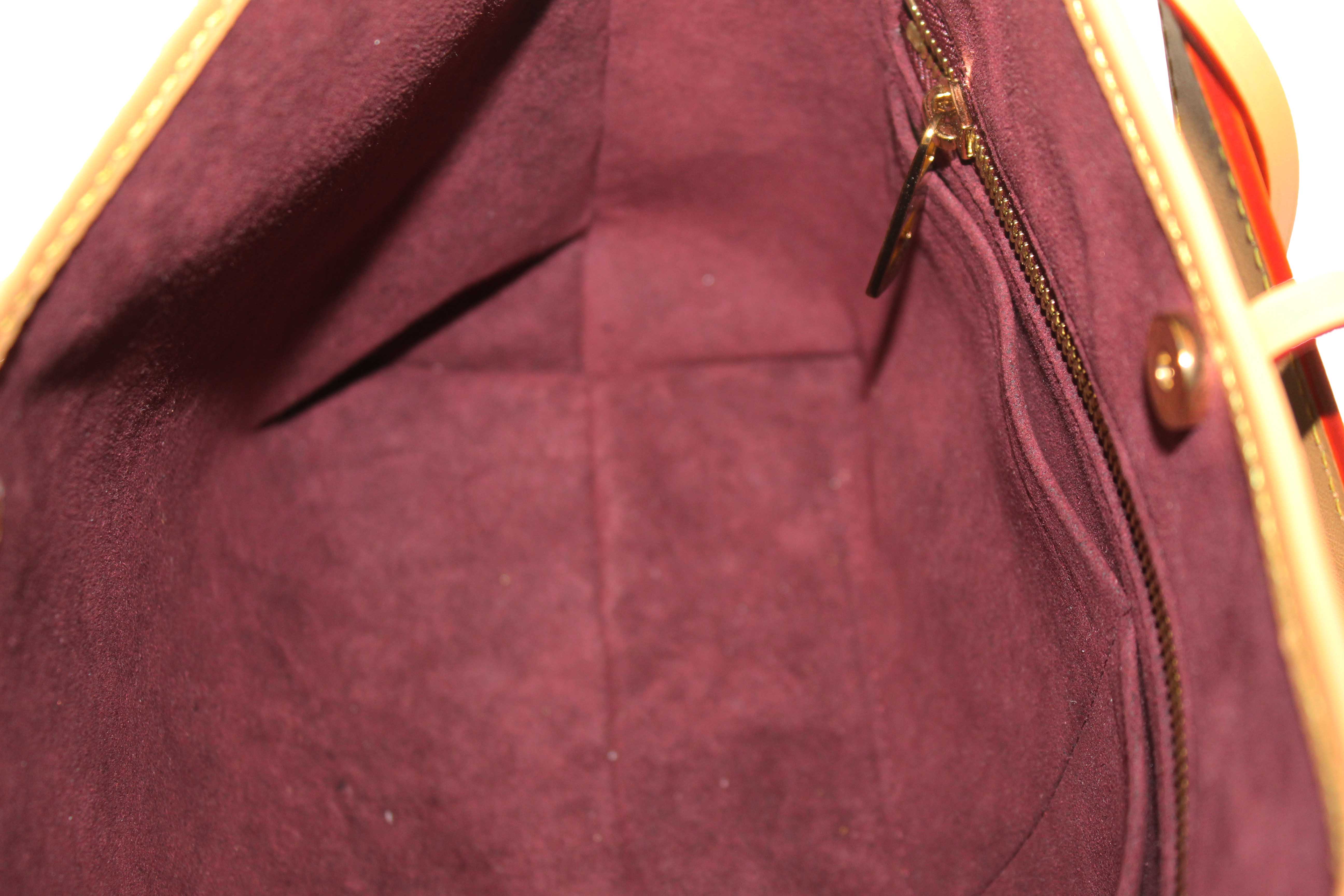 Authentic Louis Vuitton Classic Monogram CarryAll PM Hobo Shoulder Tote