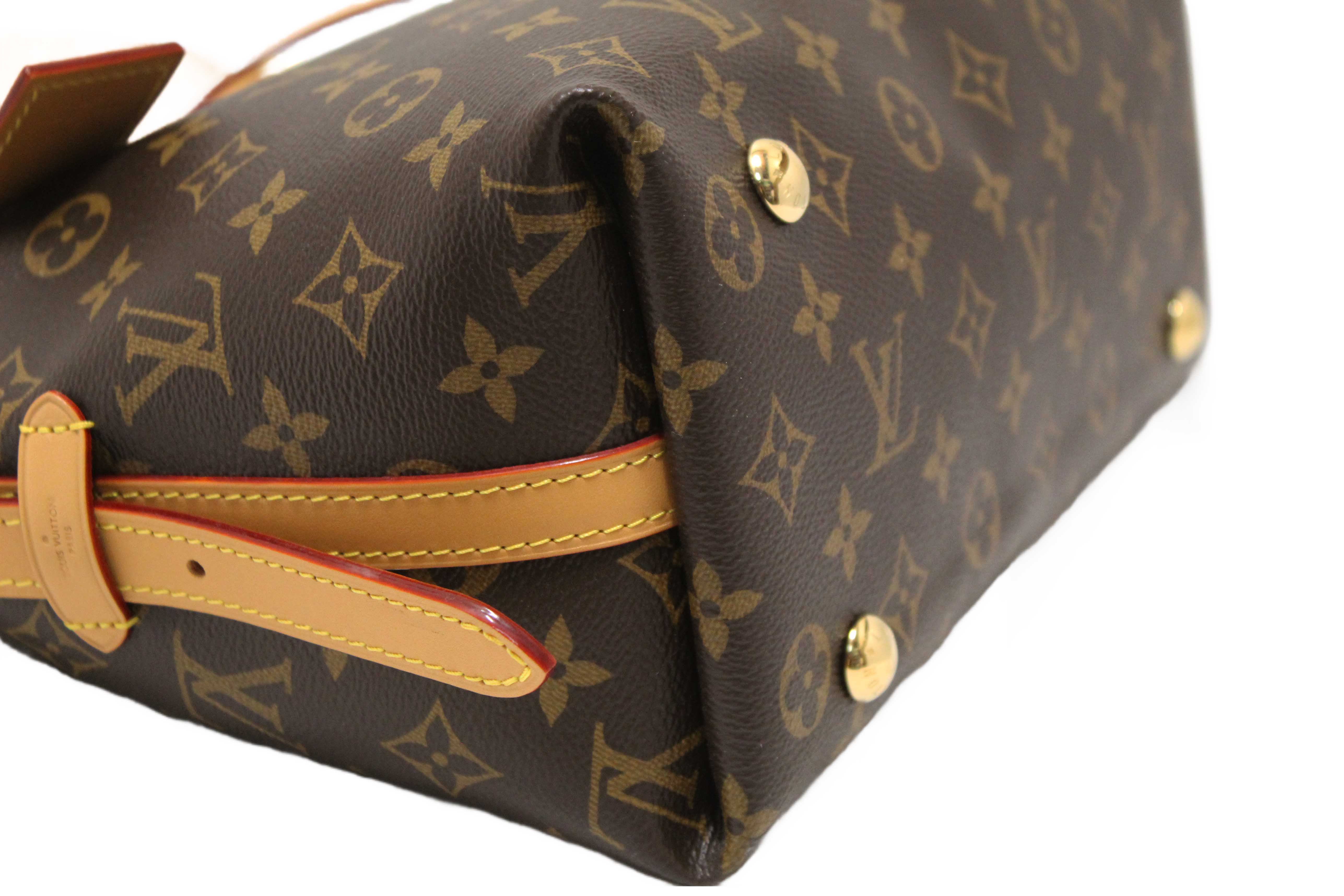 Authentic Louis Vuitton Classic Monogram CarryAll PM Hobo Shoulder Tote