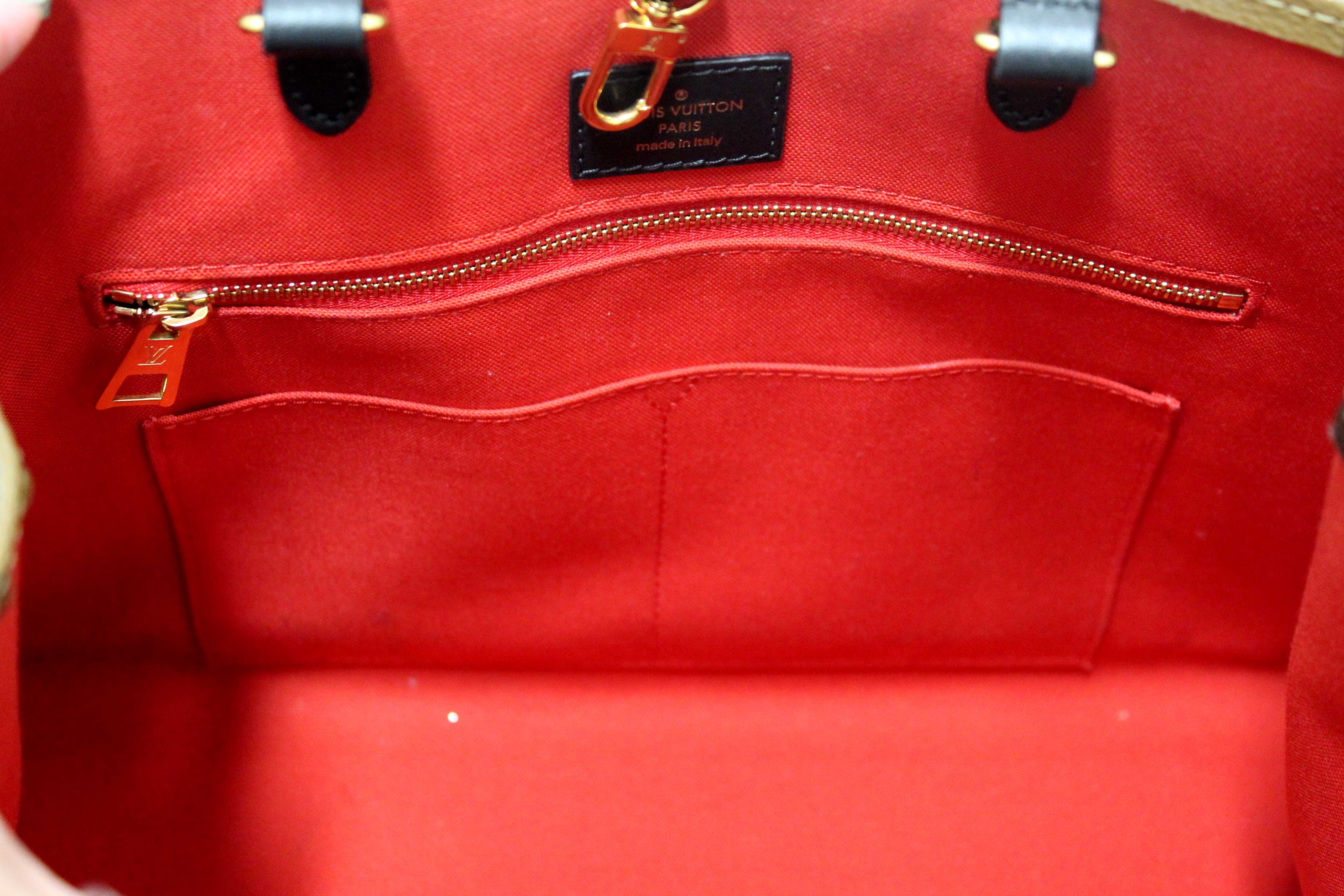 Authentic Louis Vuitton Classic Monogram OnTheGo MM Tote bag
