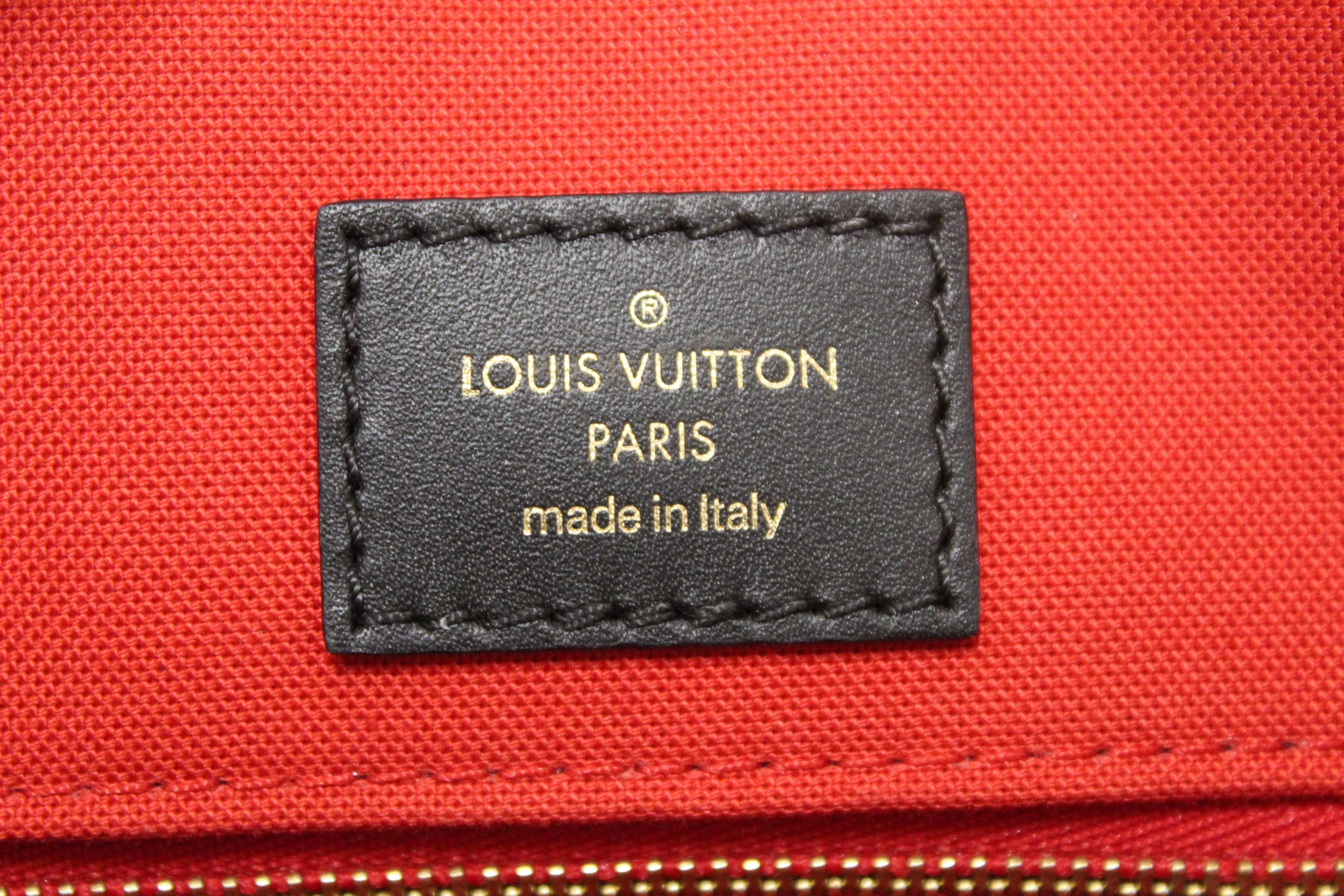 Authentic Louis Vuitton Classic Monogram OnTheGo MM Tote bag