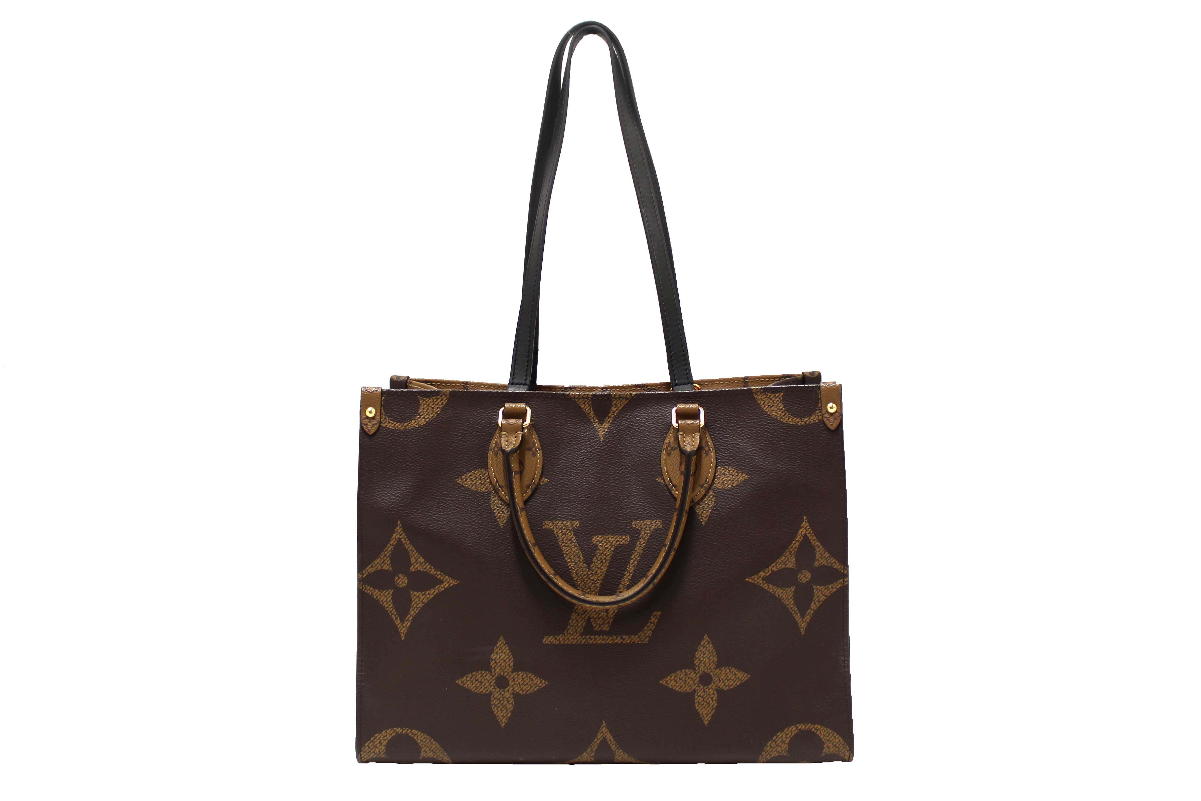 Authentic Louis Vuitton Classic Monogram OnTheGo MM Tote bag