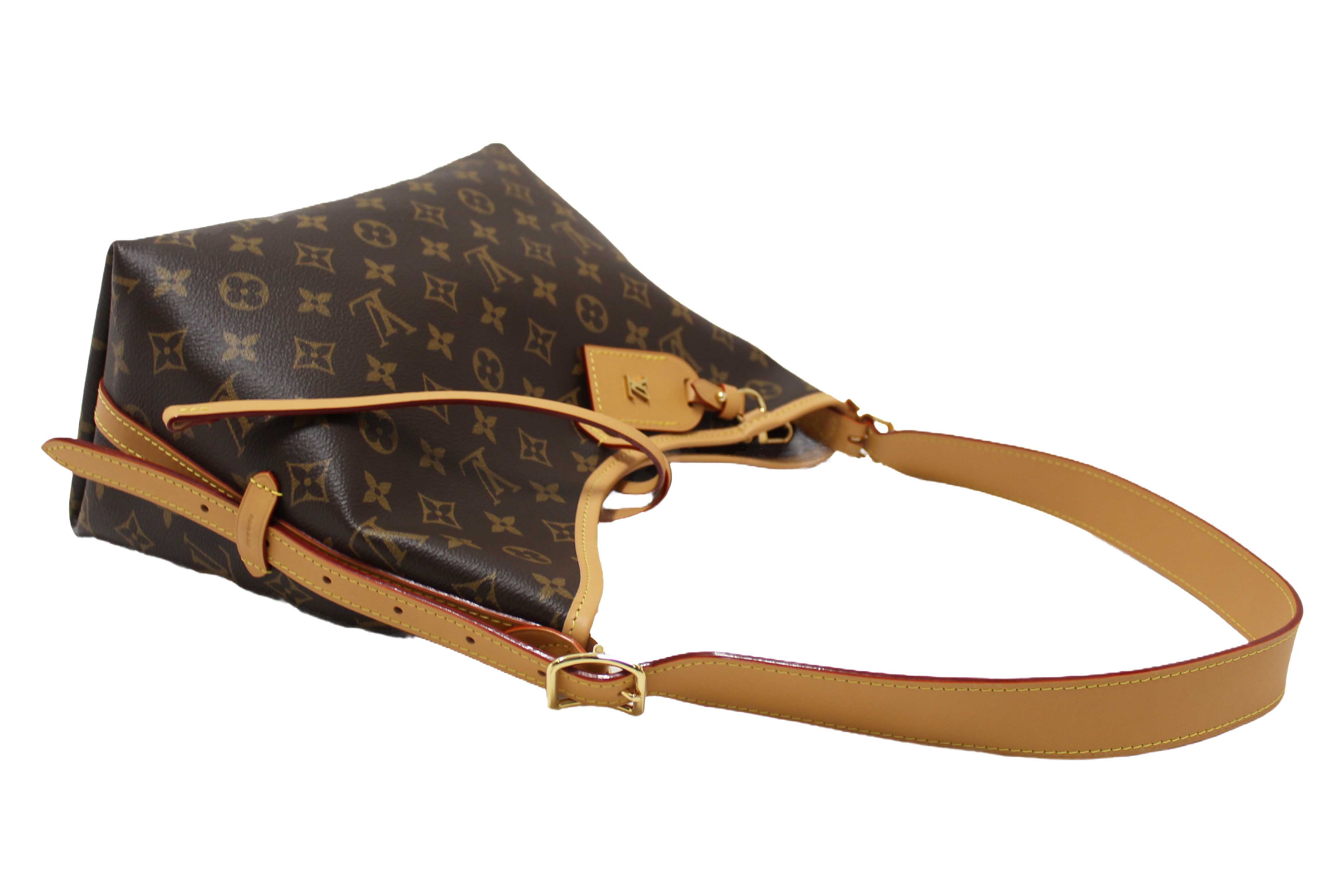 Authentic Louis Vuitton Classic Monogram CarryAll PM Hobo Shoulder Tote