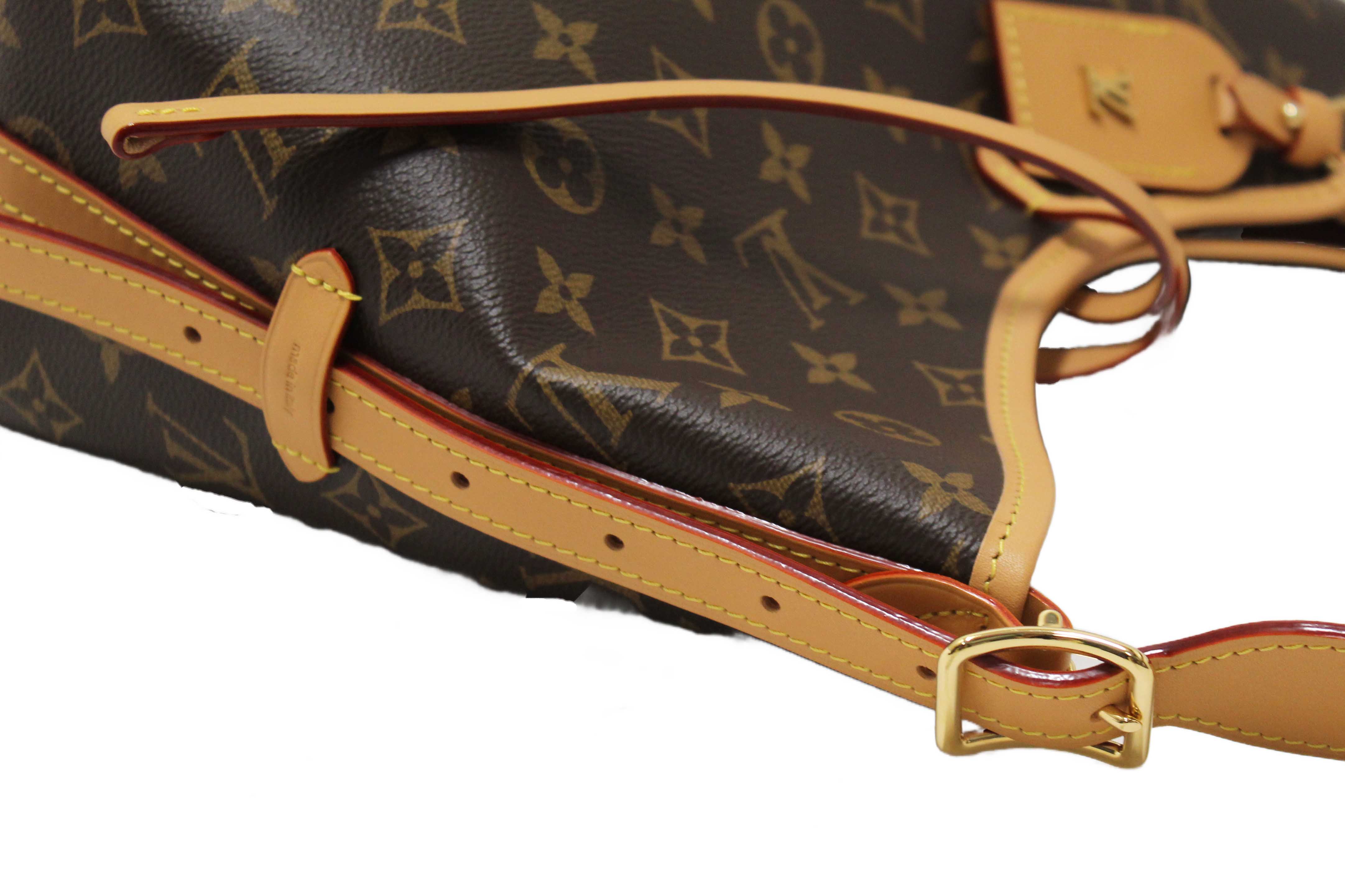 Authentic Louis Vuitton Classic Monogram CarryAll PM Hobo Shoulder Tote