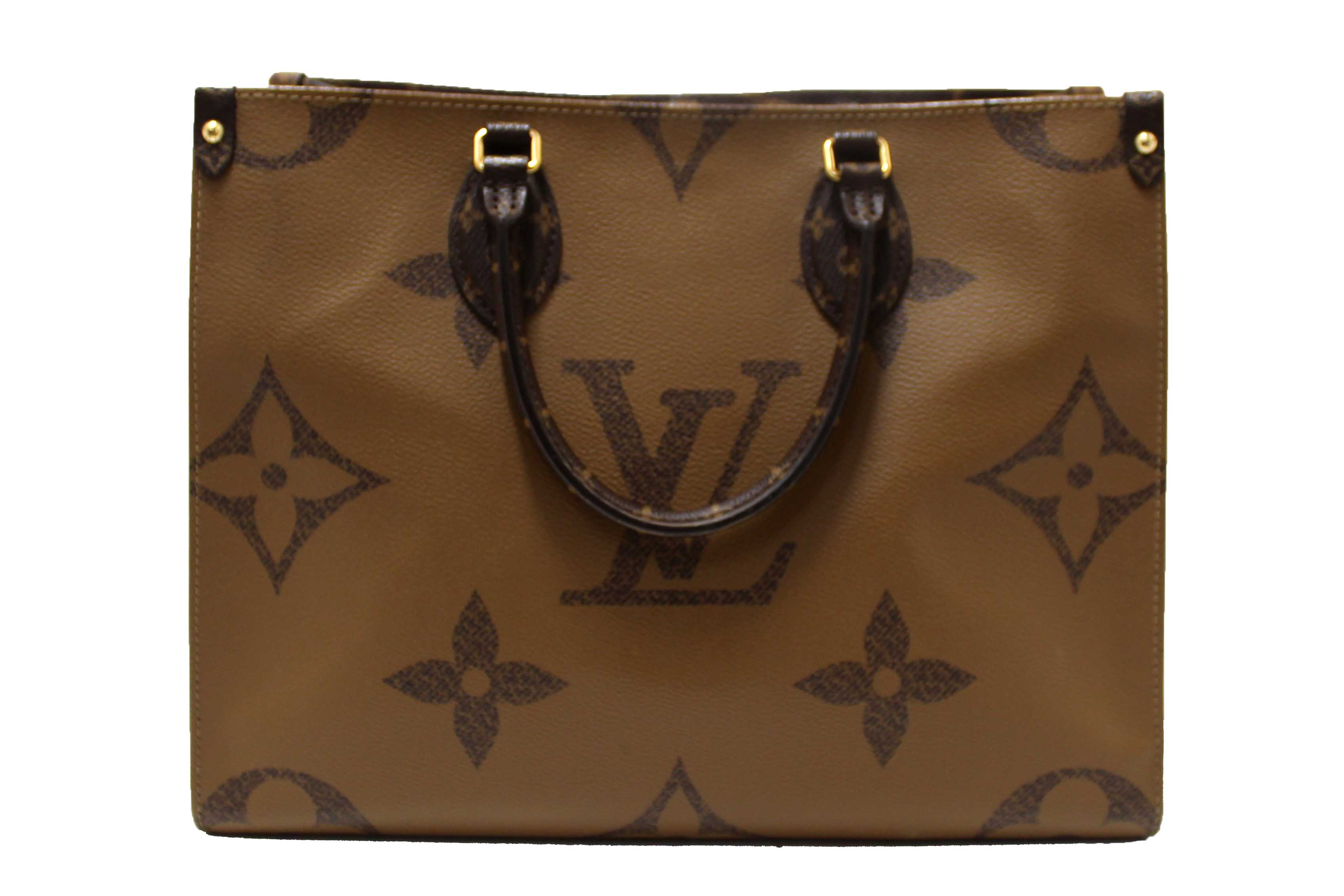 Authentic Louis Vuitton Classic Monogram OnTheGo MM Tote bag