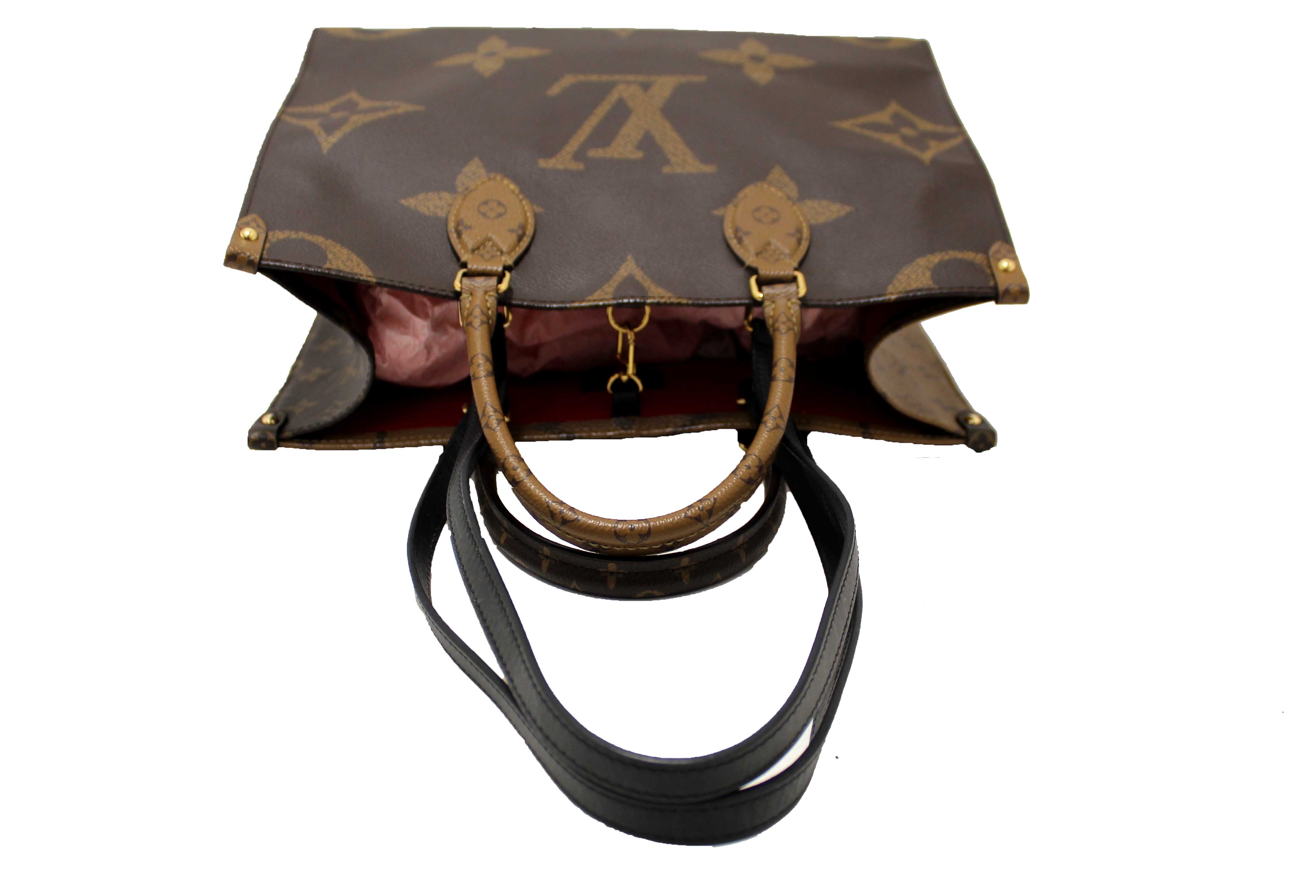 Authentic Louis Vuitton Classic Monogram OnTheGo MM Tote bag