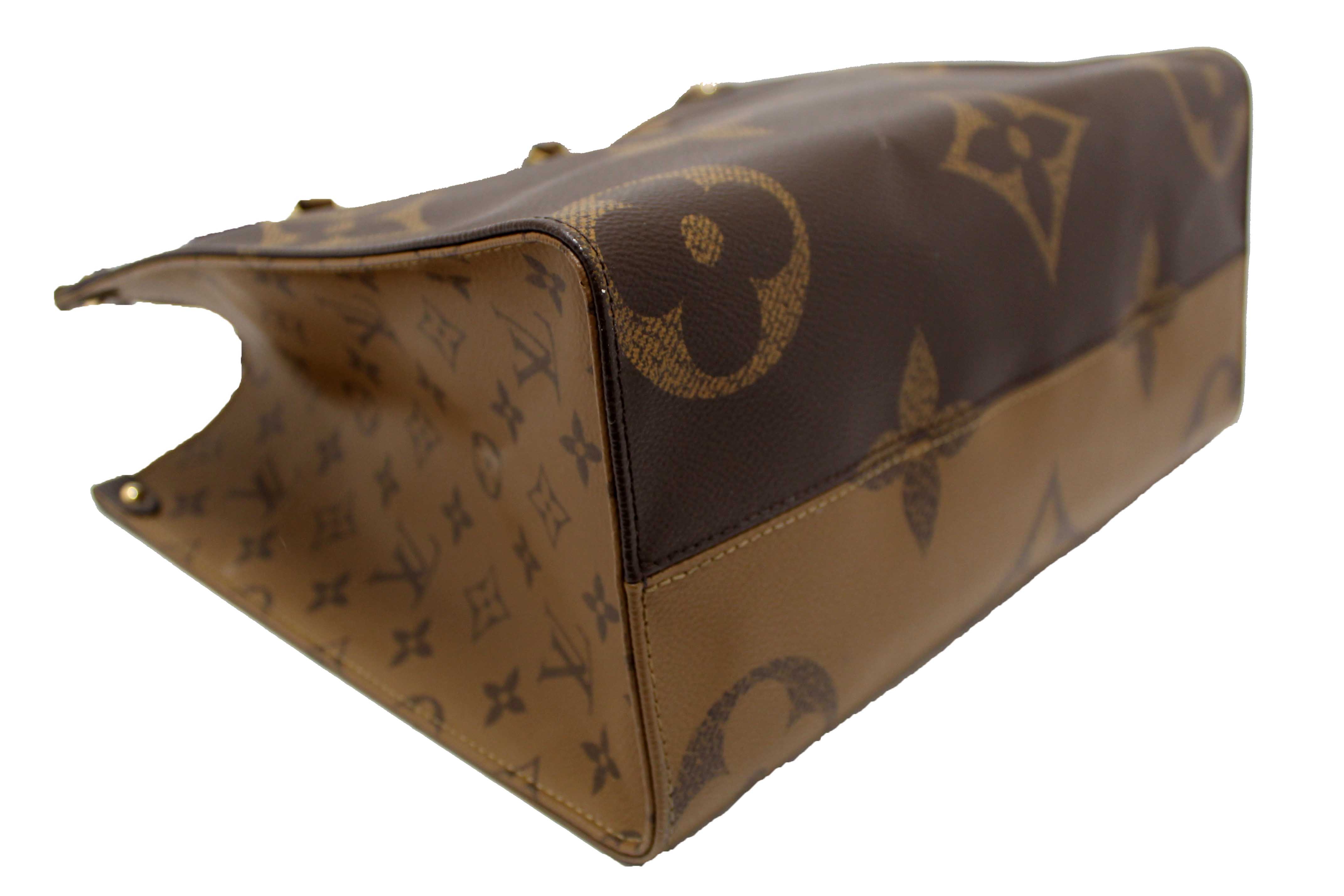 Authentic Louis Vuitton Classic Monogram OnTheGo MM Tote bag