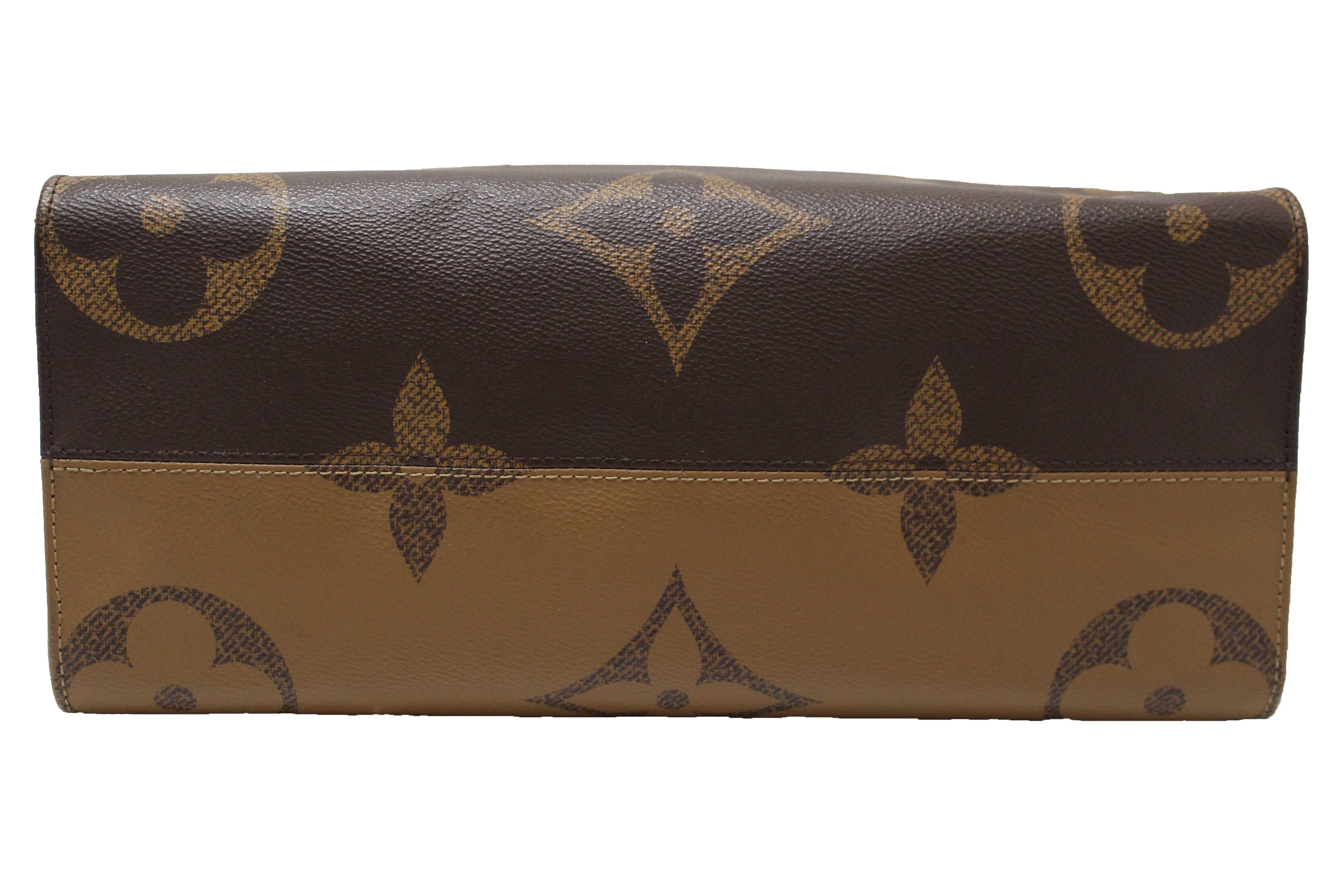 Authentic Louis Vuitton Classic Monogram OnTheGo MM Tote bag