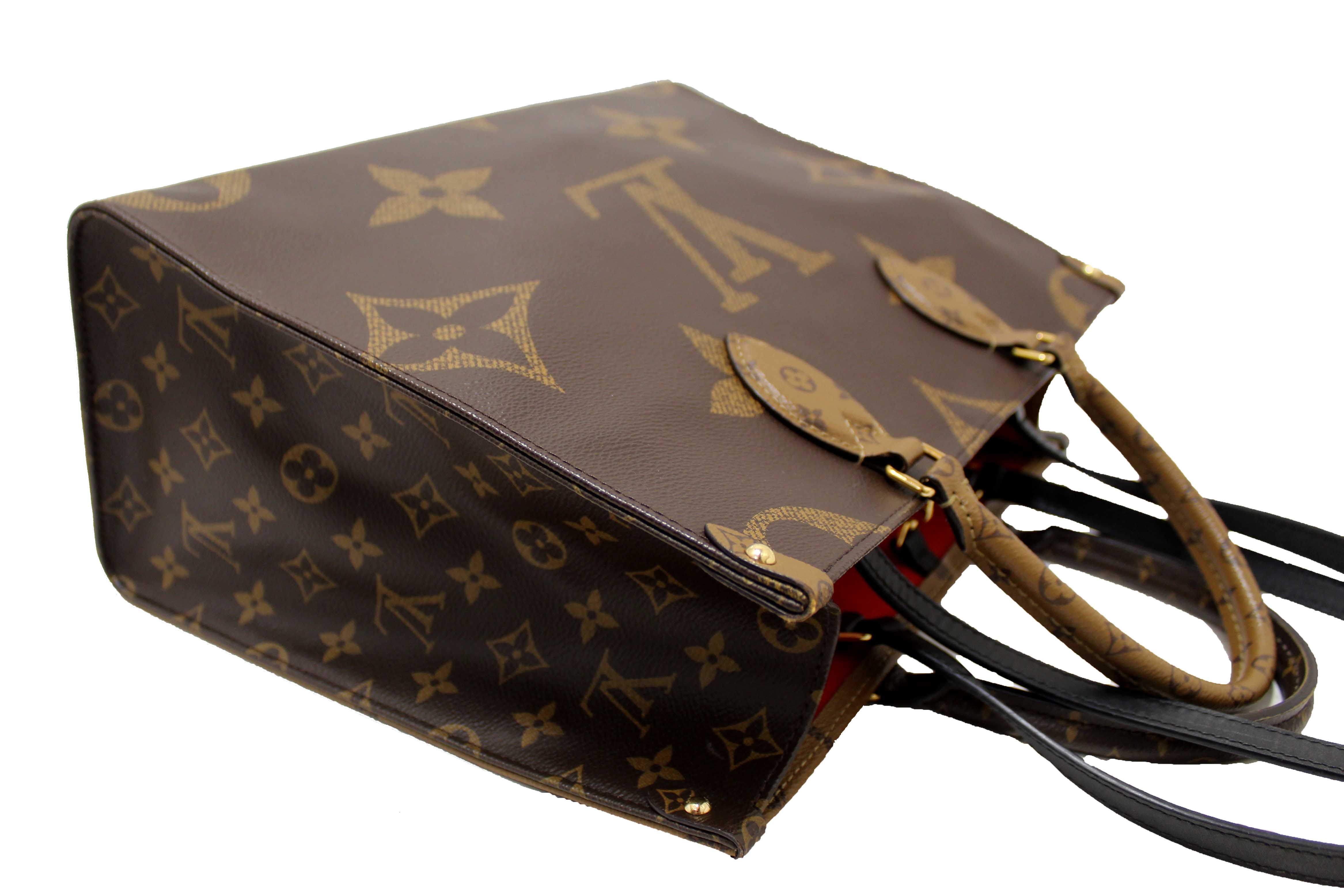 Authentic Louis Vuitton Classic Monogram OnTheGo MM Tote bag