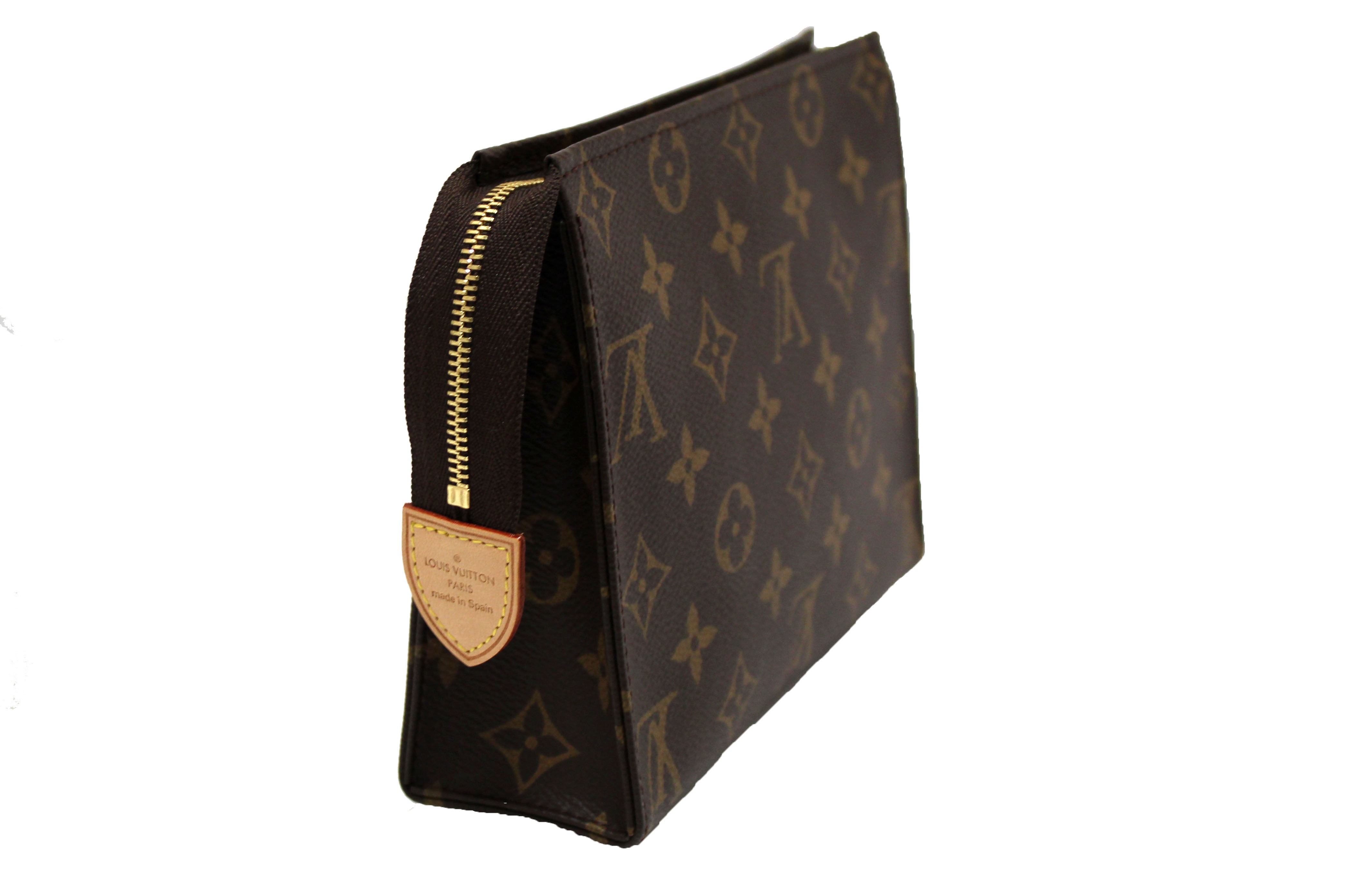 Authentic Louis Vuitton Classic Monogram Toiletry Pouch 19