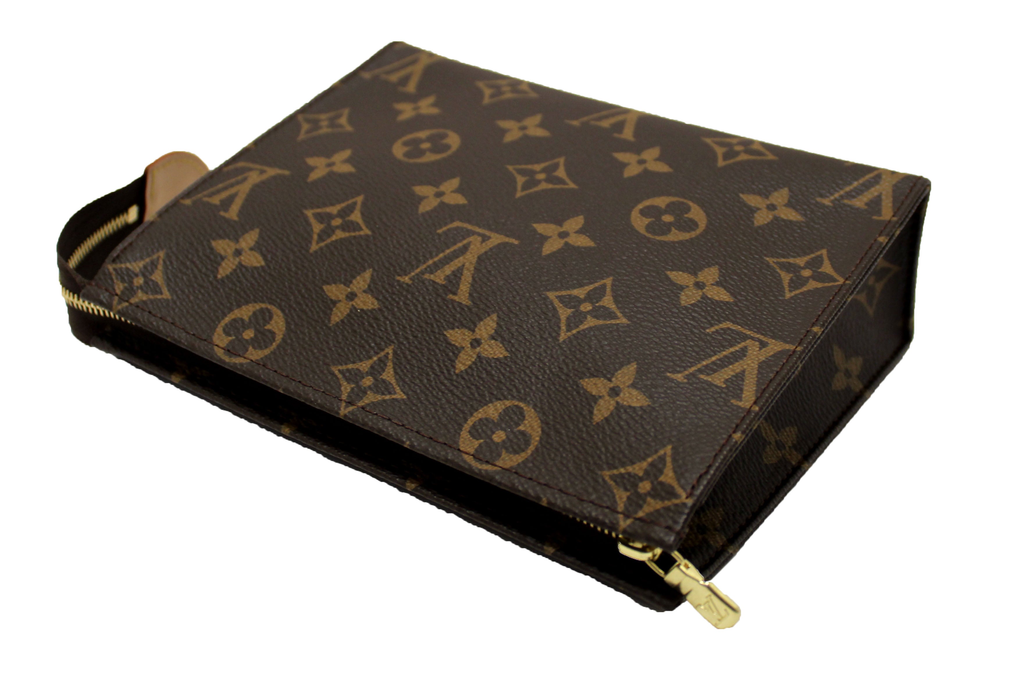 Authentic Louis Vuitton Classic Monogram Toiletry Pouch 19