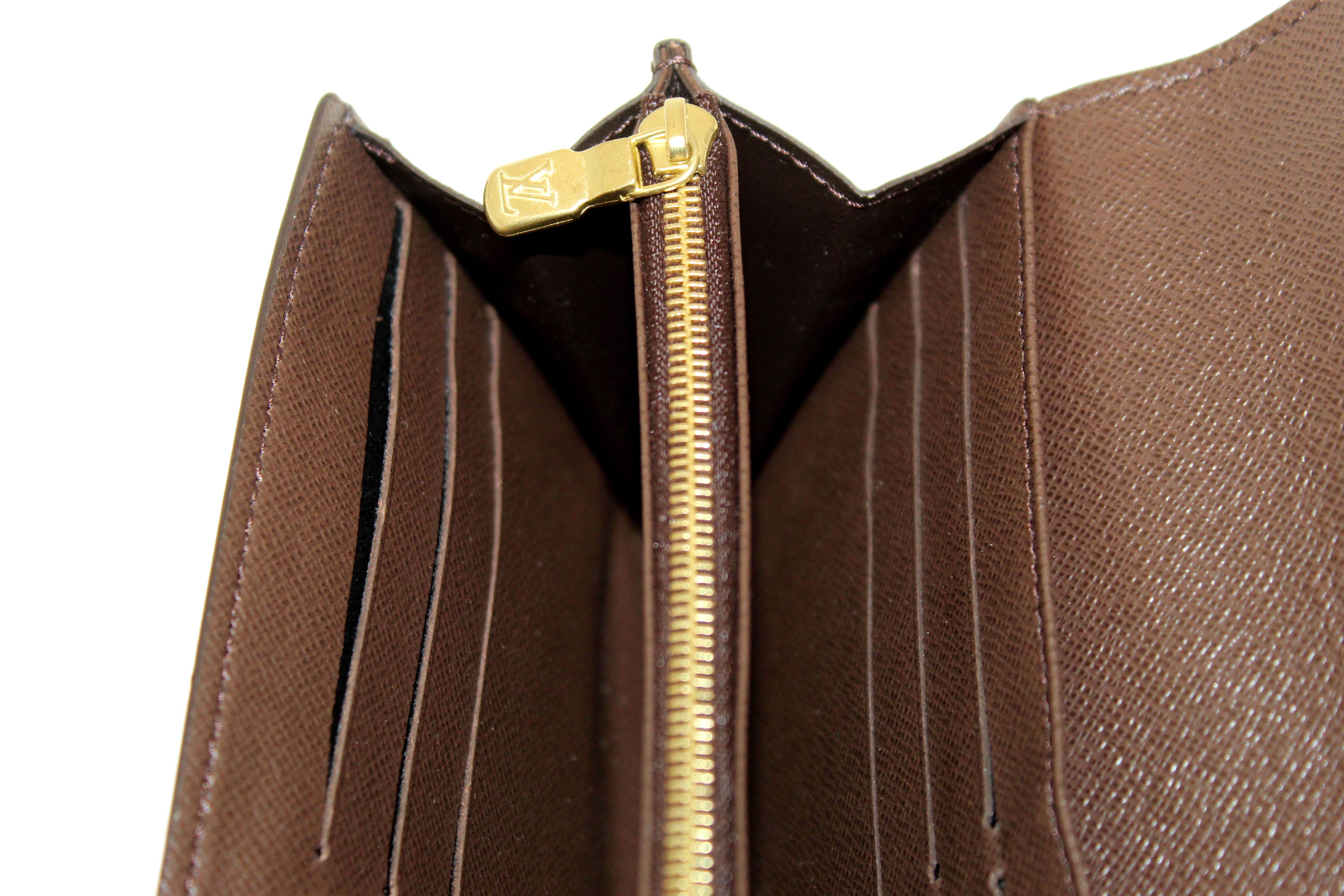 Auth Louis Vuitton Damier Portefeuille Sarah N61734 Long Wallet Leather  Vtg. USD