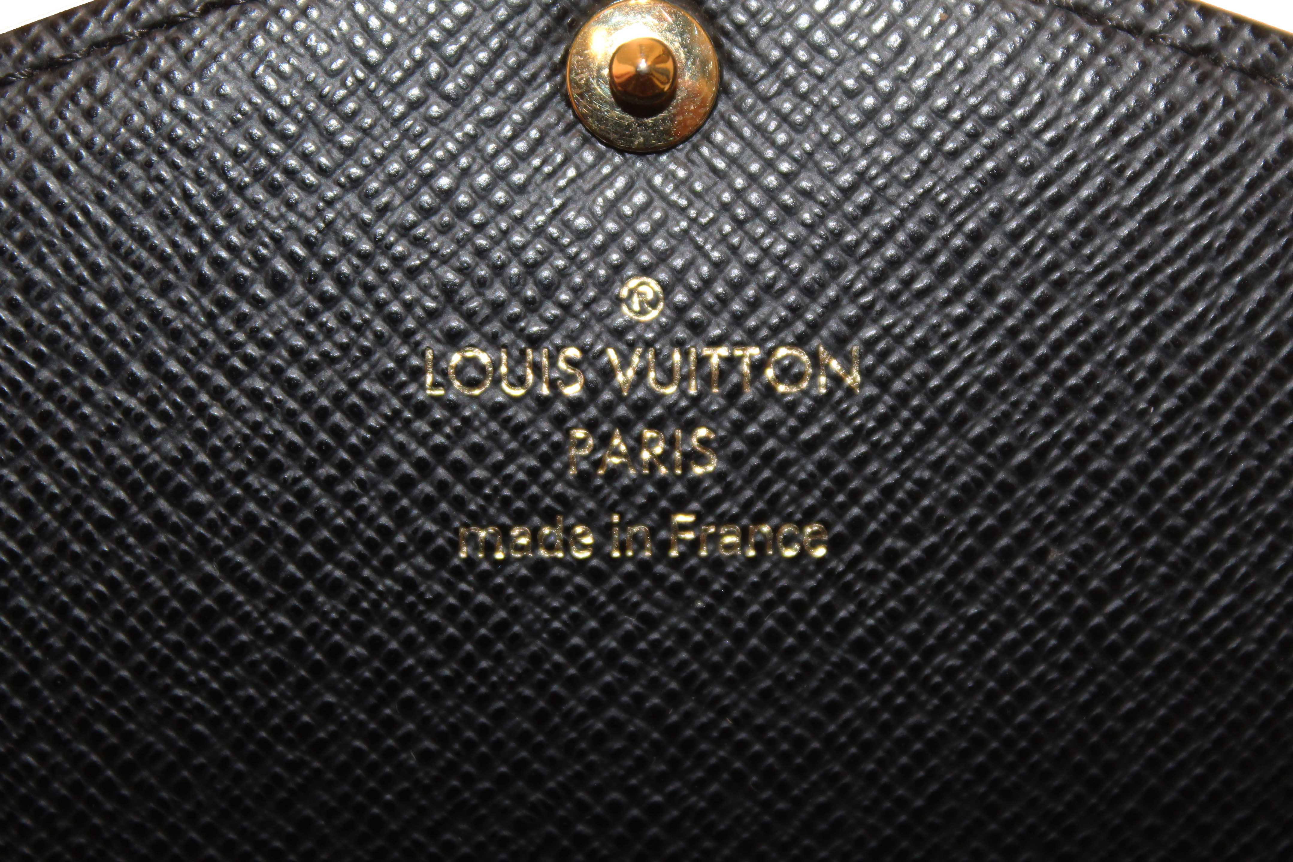 Authentic Louis Vuitton Classic Monogram and Monogram Reverse Giant Canvas Sarah Wallet