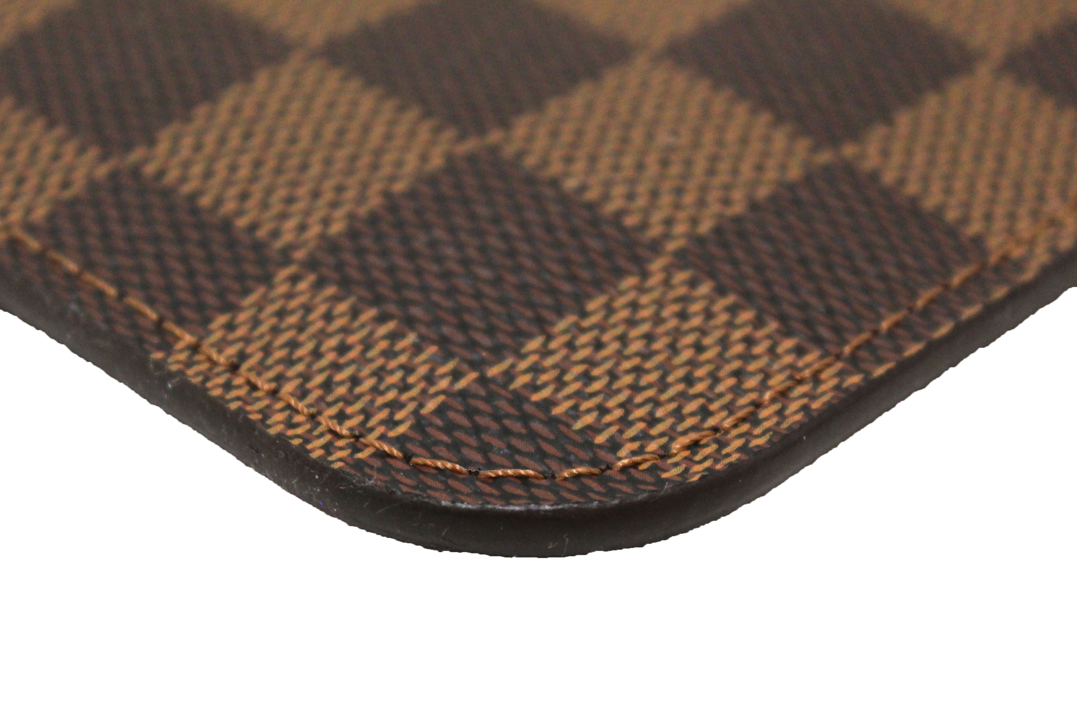 Authentic Louis Vuitton Damier Ebene Neverfull Pouch Pochette