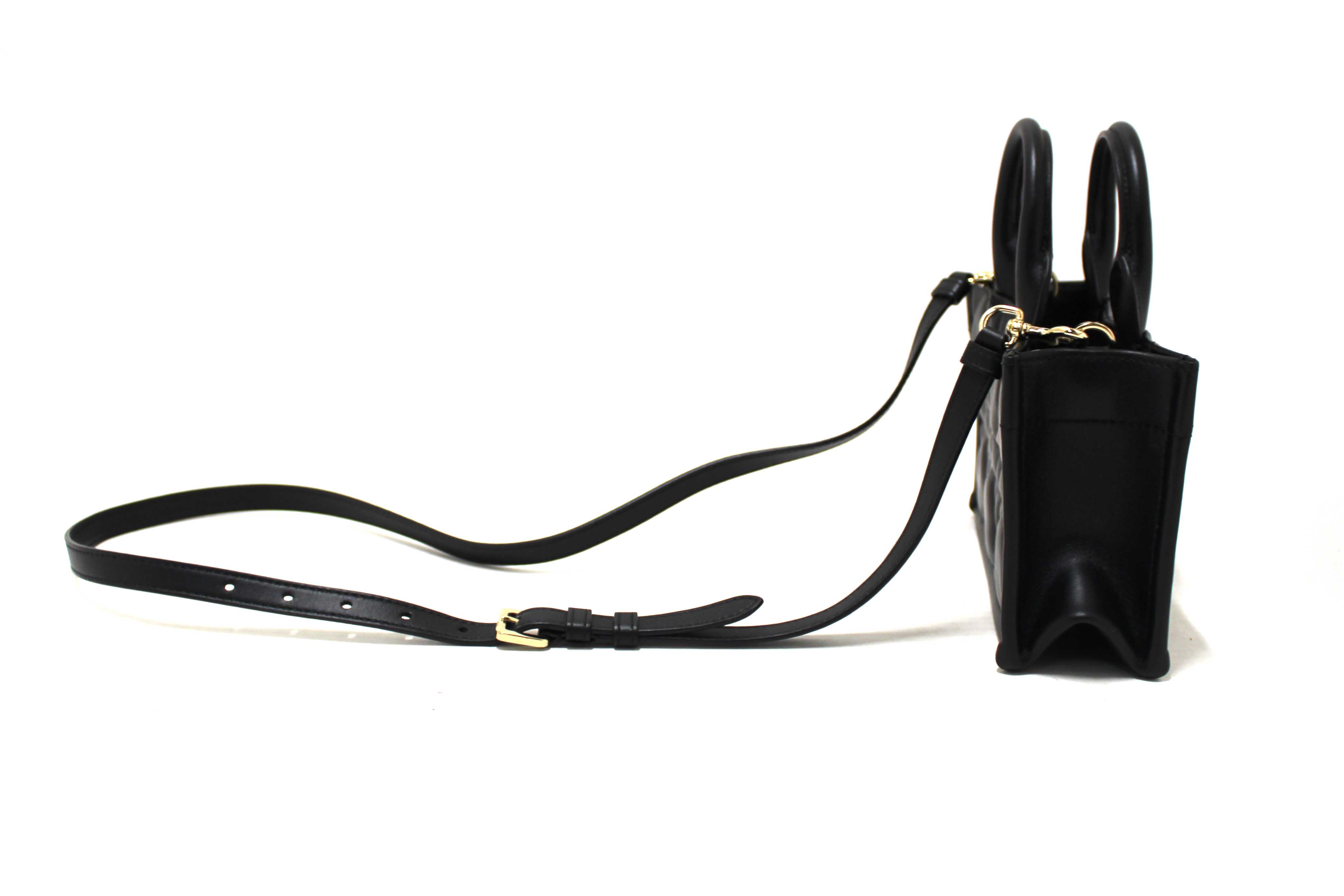 国内発送♪【DIOR】可愛いサイズ感♪ Book Tote バッグ ミニ 黒 dior ブック トート ミニ ディオール ショルダー バッグ