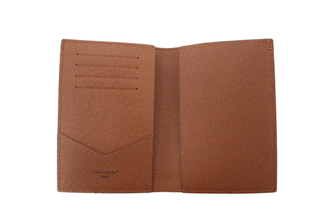 Authentic Louis Vuitton Classic Monogram Canvas Passport Cover Holder