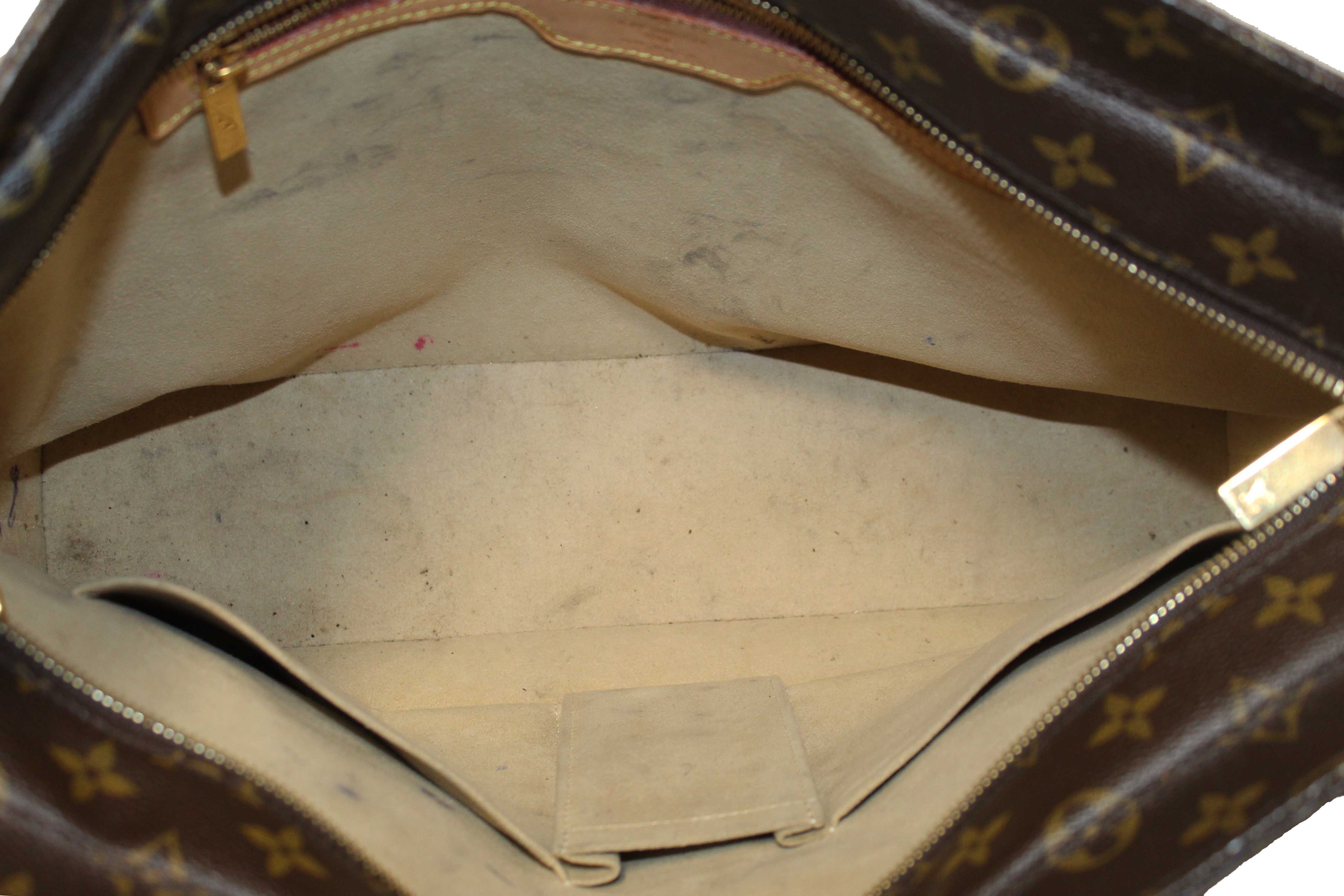 Authentic Louis Vuitton Classic Monogram Luco Tote Shoulder Bag