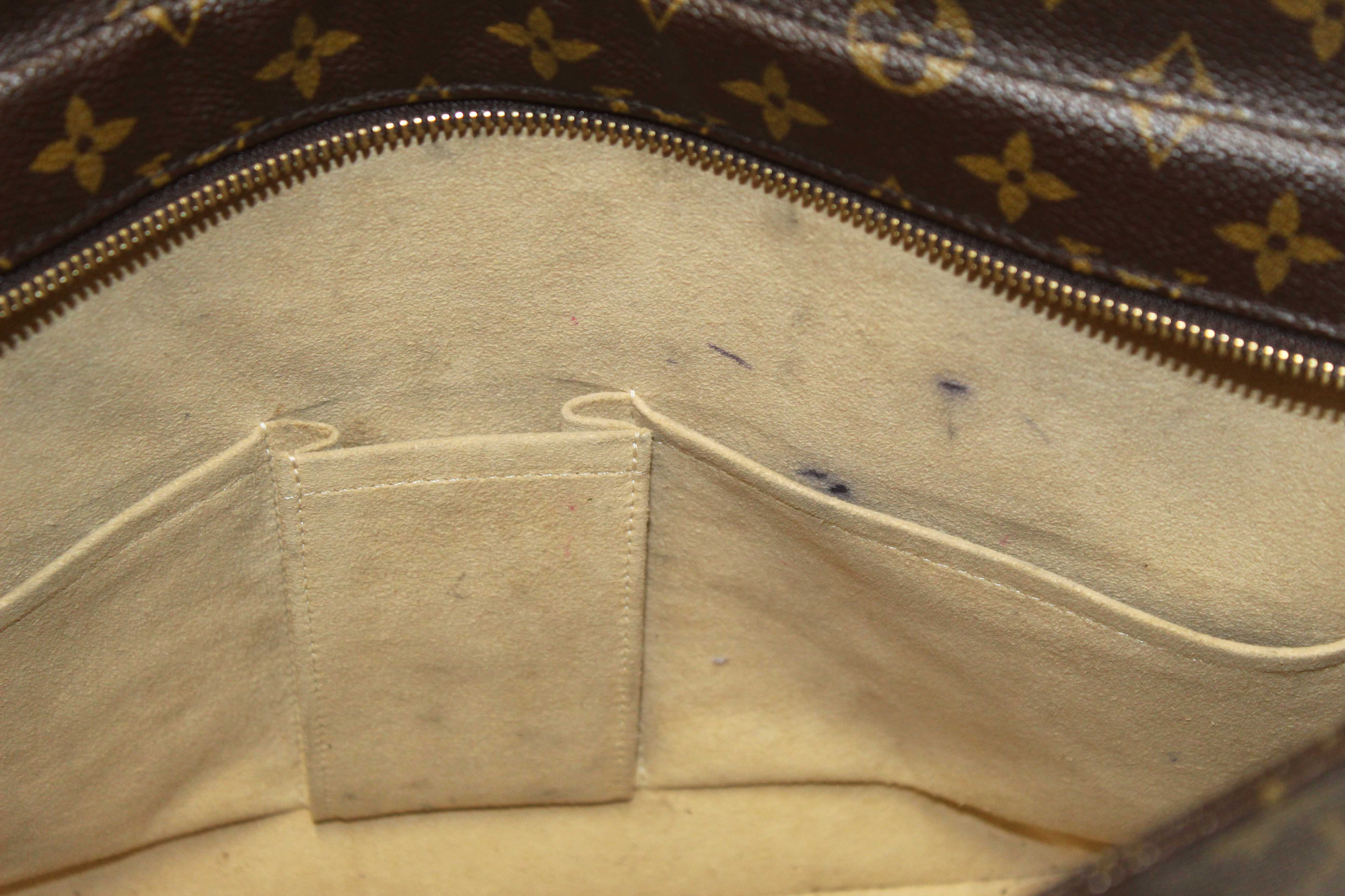 Authentic Louis Vuitton Classic Monogram Luco Tote Shoulder Bag