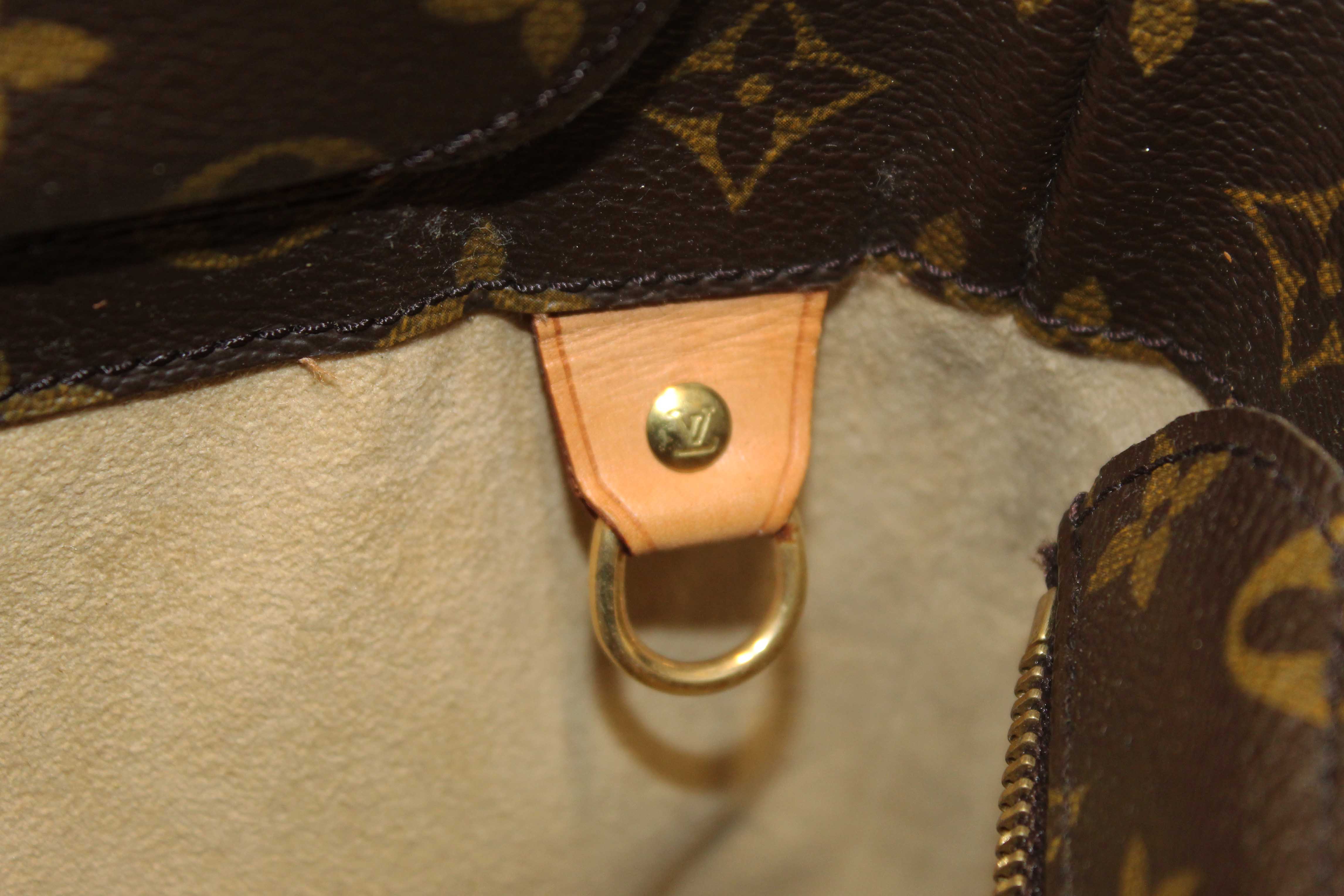 Authentic Louis Vuitton Classic Monogram Luco Tote Shoulder Bag