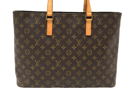 Authentic Louis Vuitton Classic Monogram Luco Tote Shoulder Bag