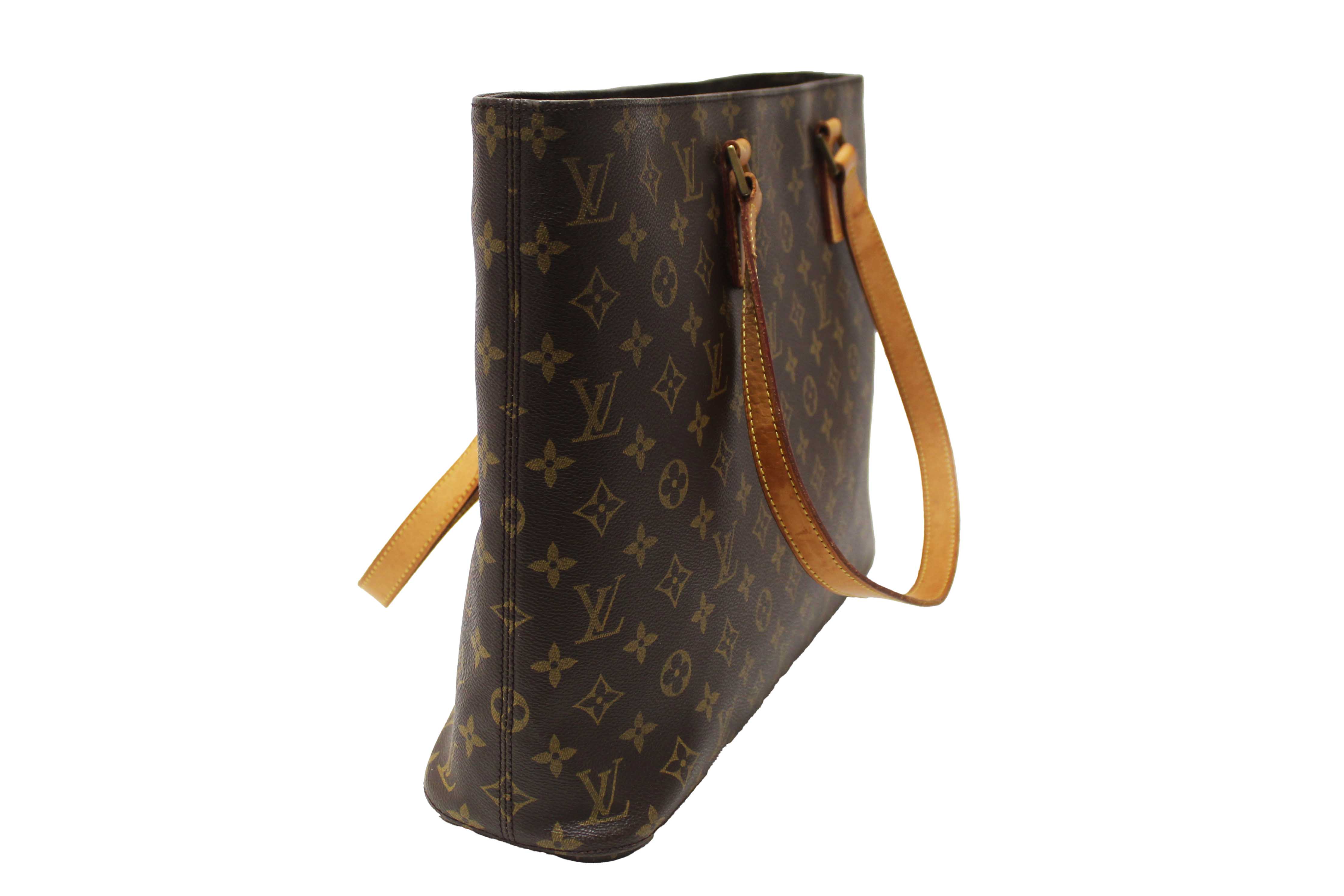 Authentic Louis Vuitton Classic Monogram Luco Tote Shoulder Bag
