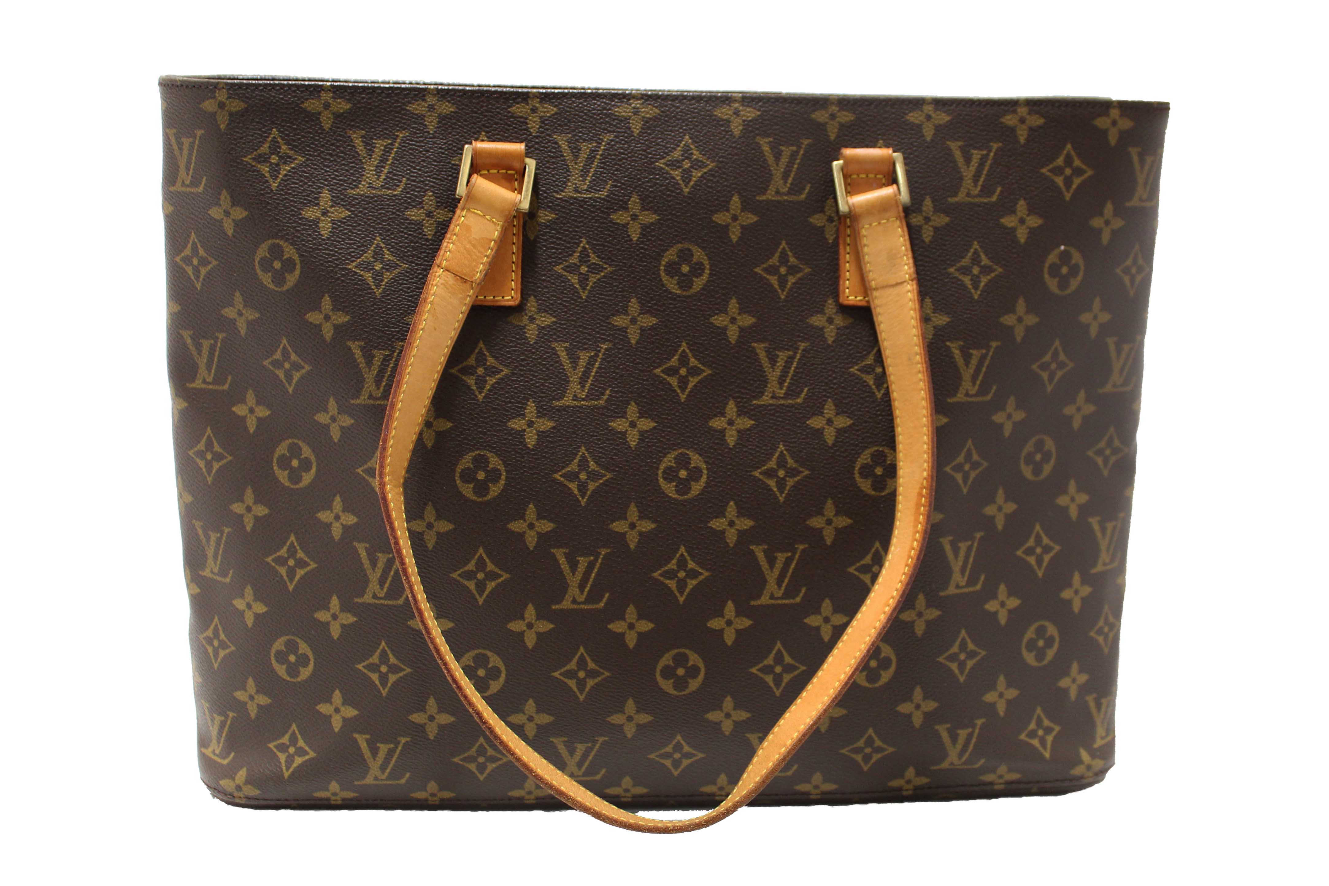 Authentic Louis Vuitton Classic Monogram Luco Tote Shoulder Bag