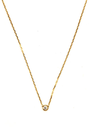 Authentic Cartier 18K Gold D'Amour Necklace