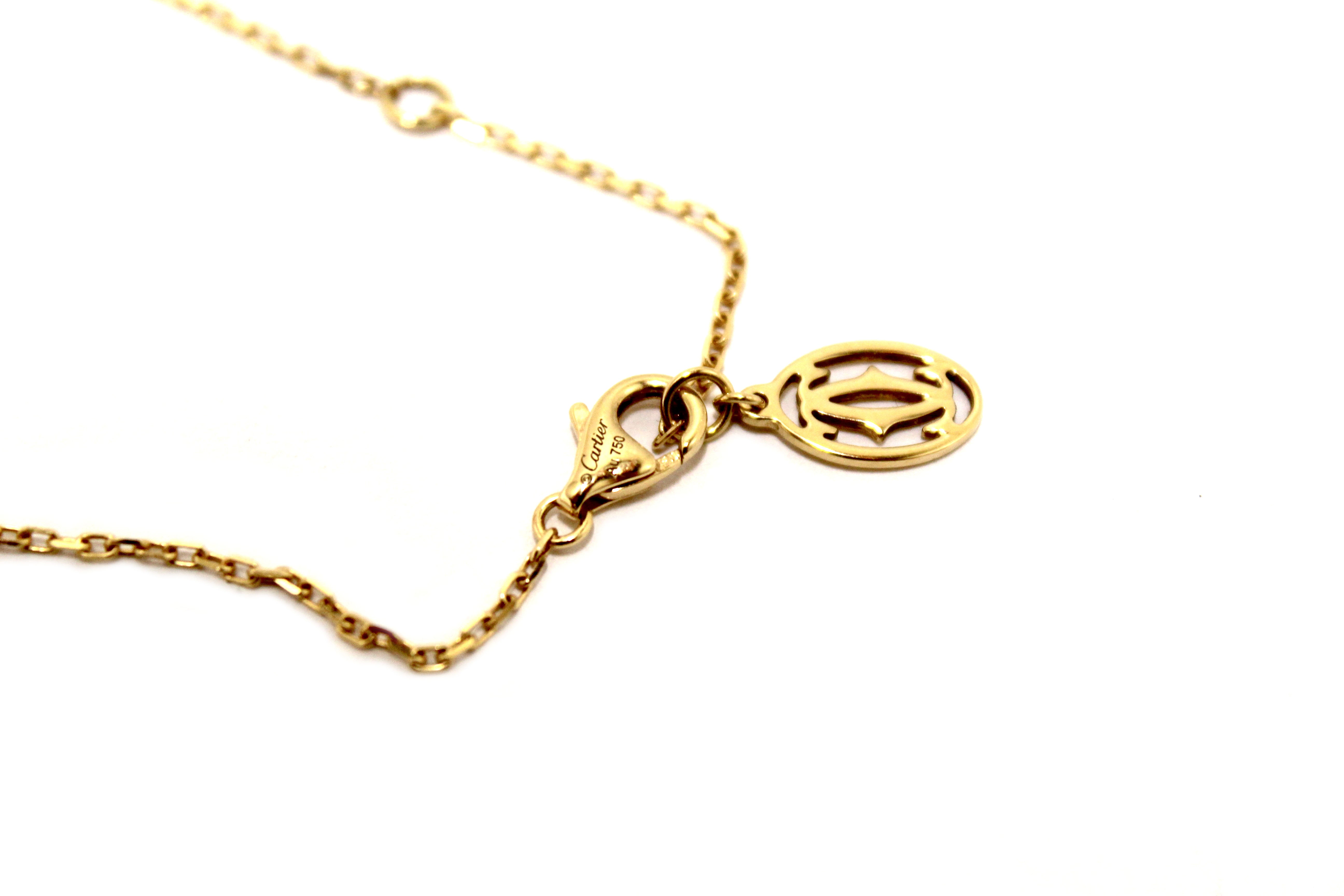 Authentic Cartier 18K Gold D'Amour Necklace