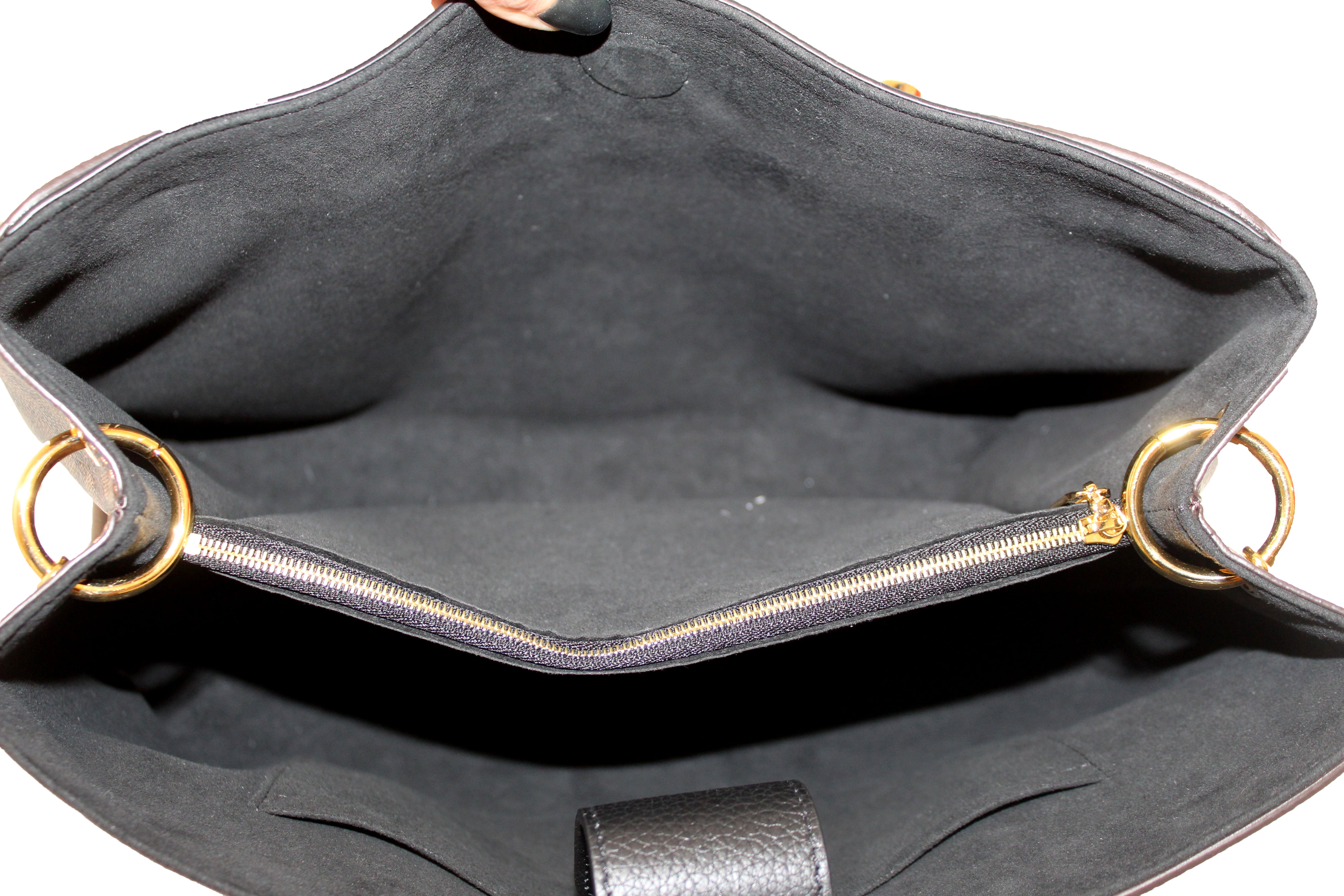 Used Louis Vuitton Riverside Tote Black Bag