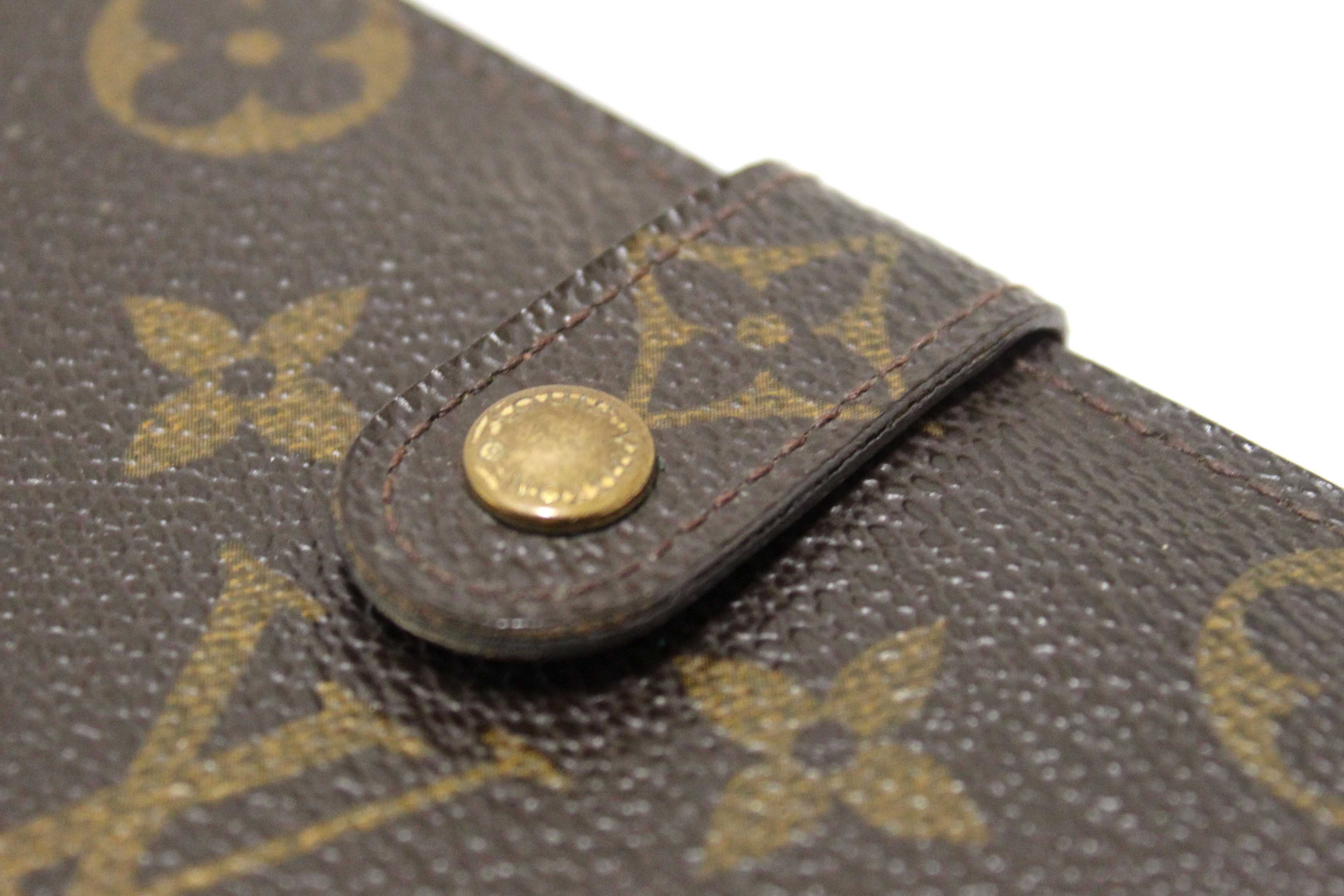 Authentic Louis Vuitton Monogram Canvas French Wallet