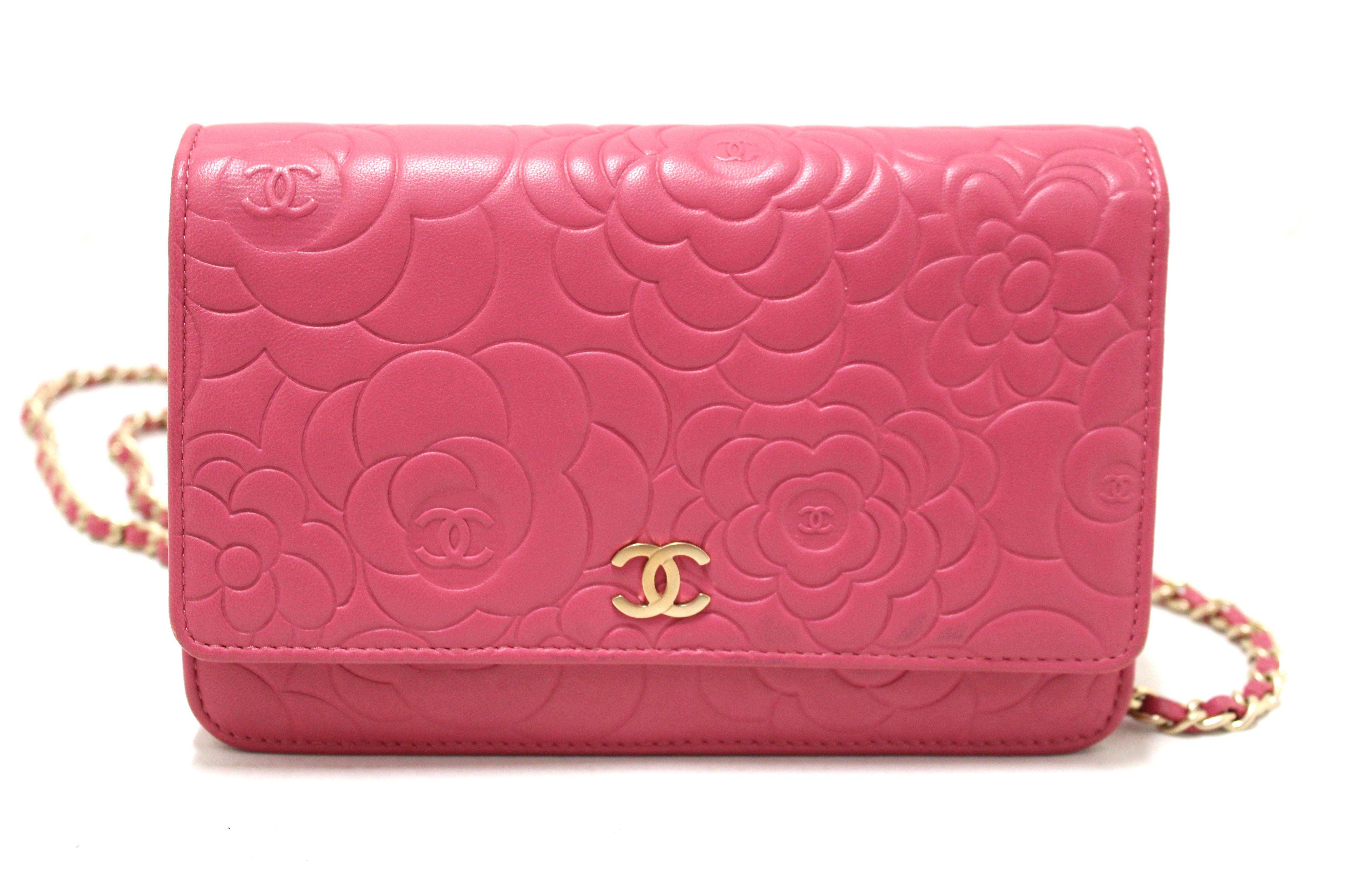CHANEL Velvet Round Quilted Pearl Crush Clutch With Chain Pink 1164107