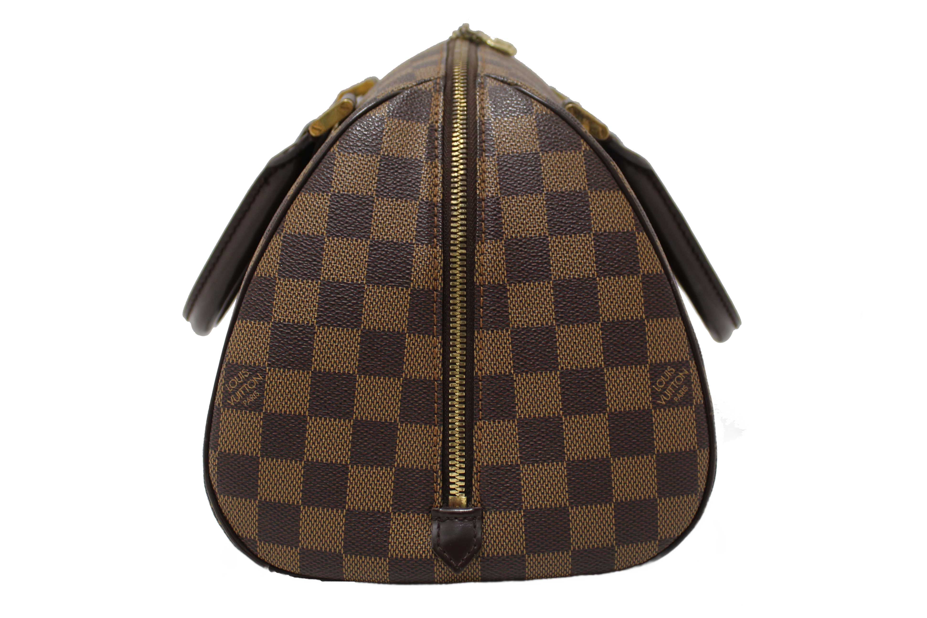 Authentic Louis Vuitton Damier Ebene Canvas Ribera MM Handbag