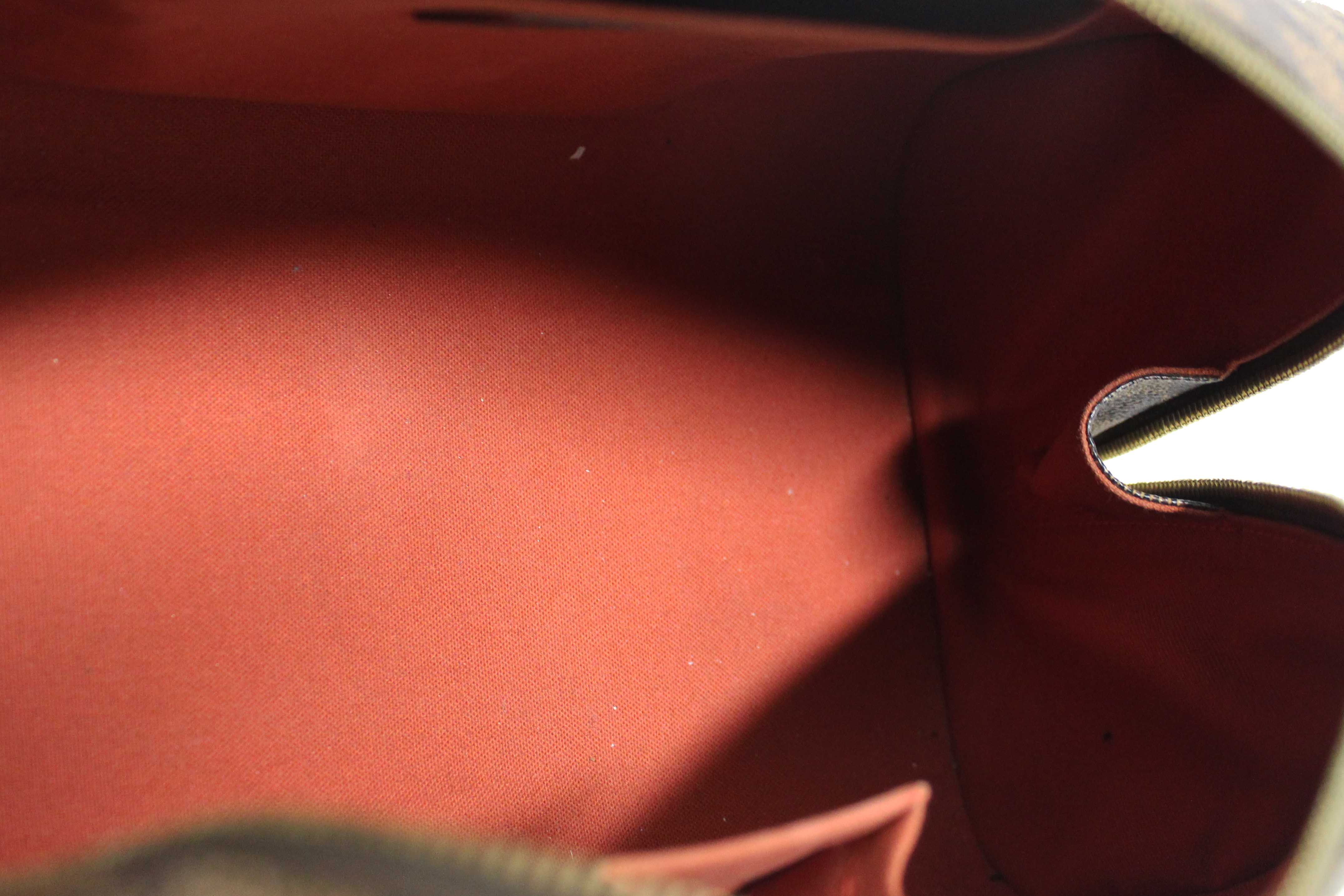 Authentic Louis Vuitton Damier Ebene Canvas Ribera MM Handbag