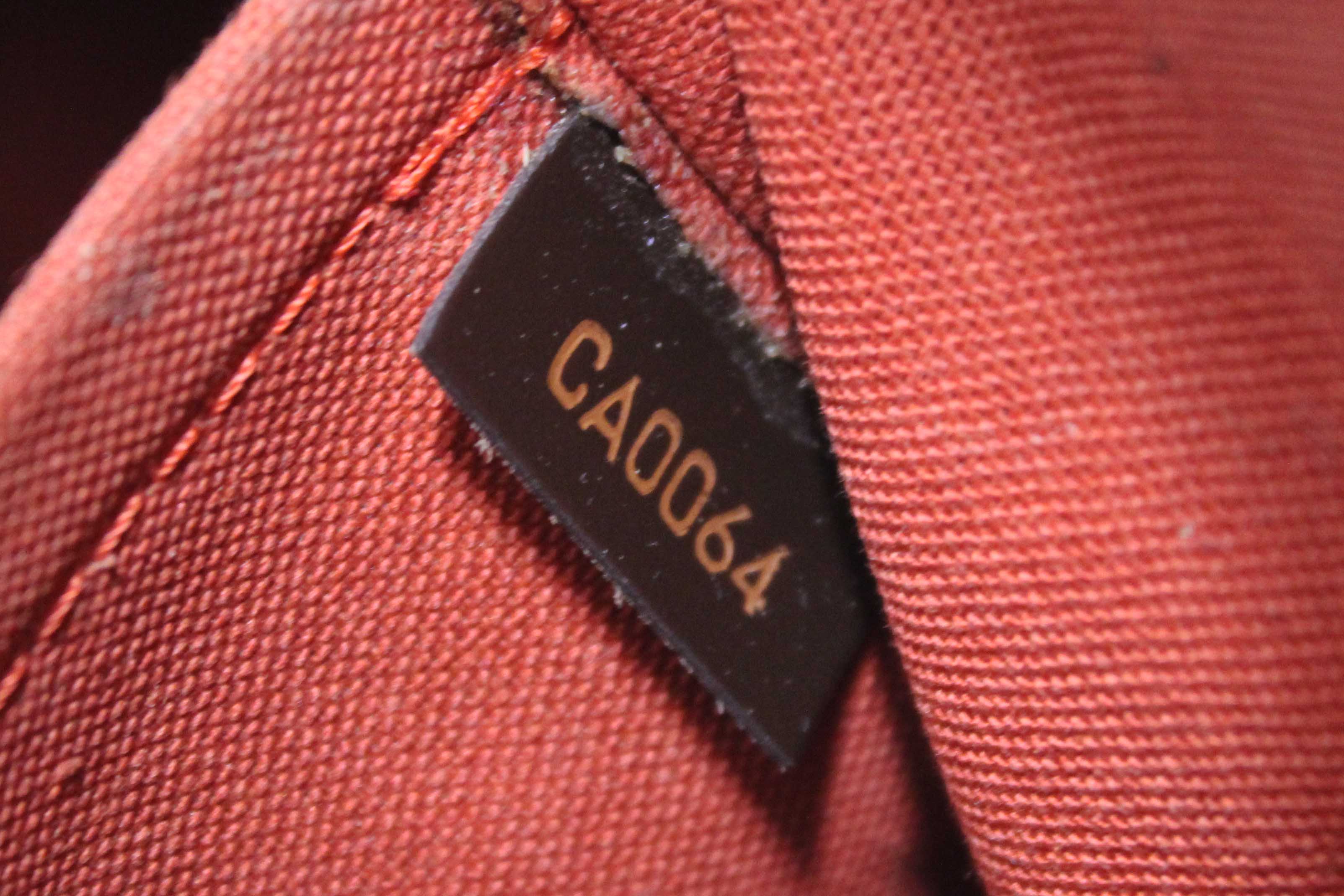 Authentic Louis Vuitton Damier Ebene Canvas Ribera MM Handbag