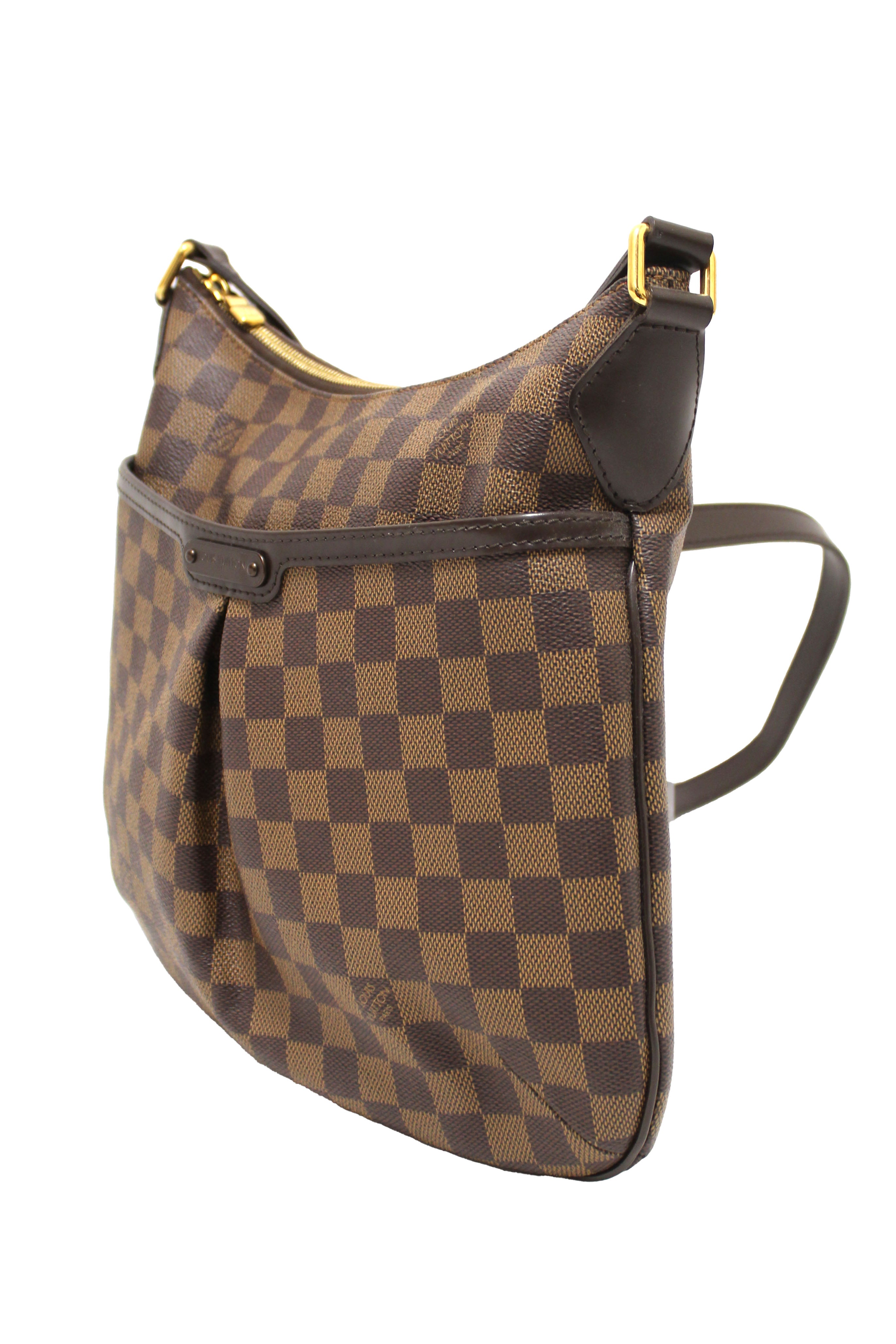 Authentic Louis Vuitton Damier Canvas Bloomsbury PM Messenger Crossbody Bag