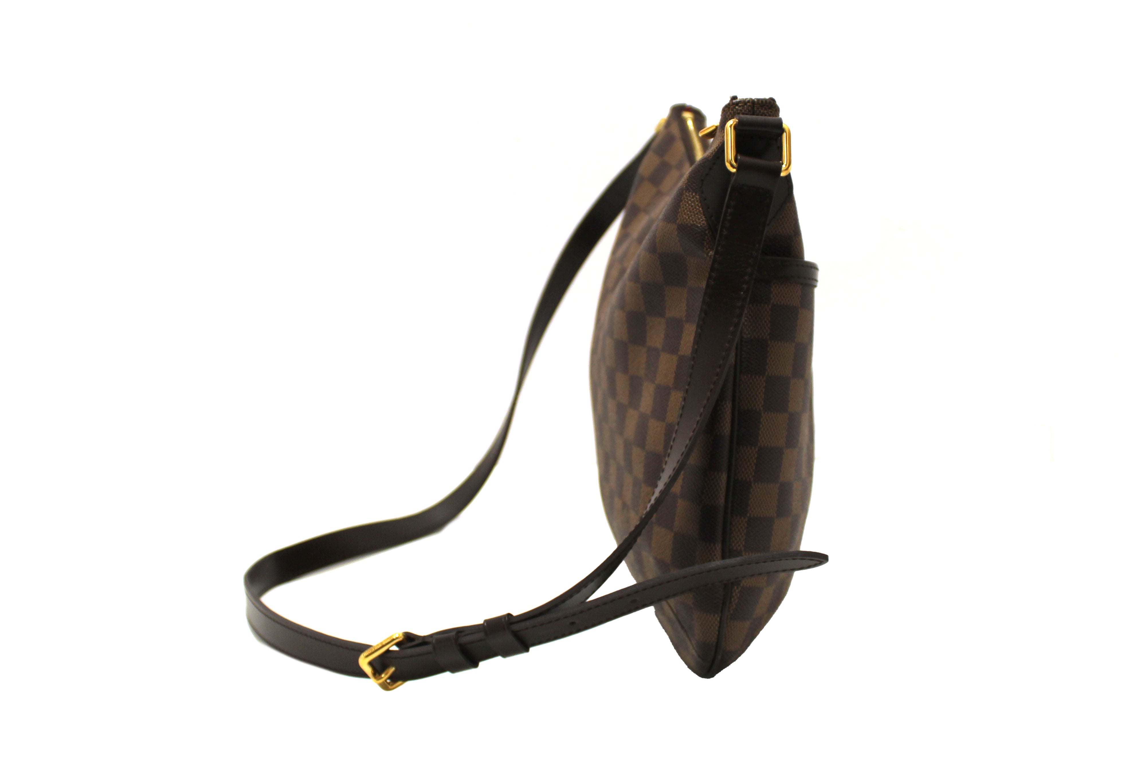 Authentic Louis Vuitton Damier Canvas Bloomsbury PM Messenger Crossbody Bag