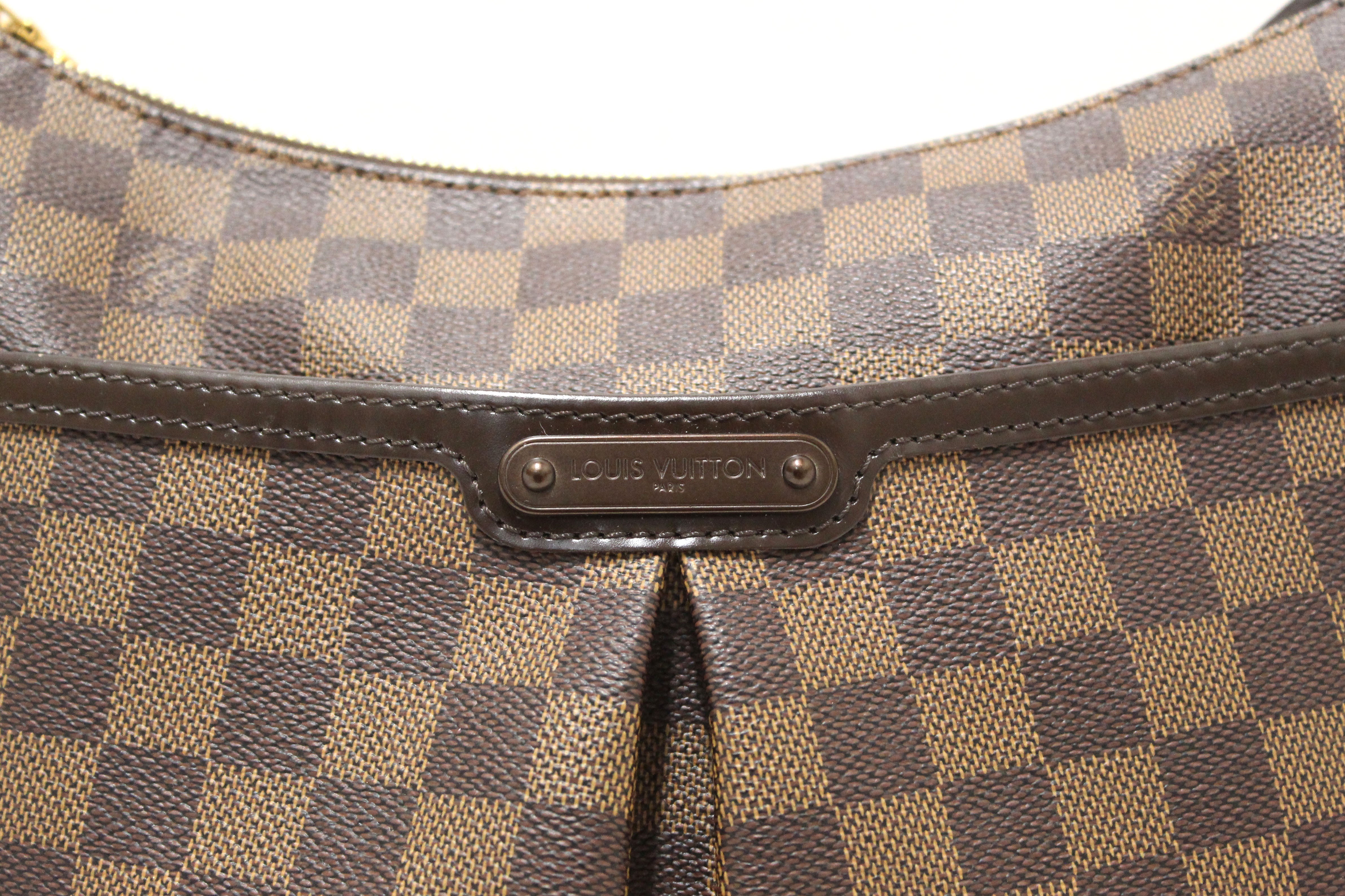 Authentic Louis Vuitton Damier Canvas Bloomsbury PM Messenger Crossbody Bag