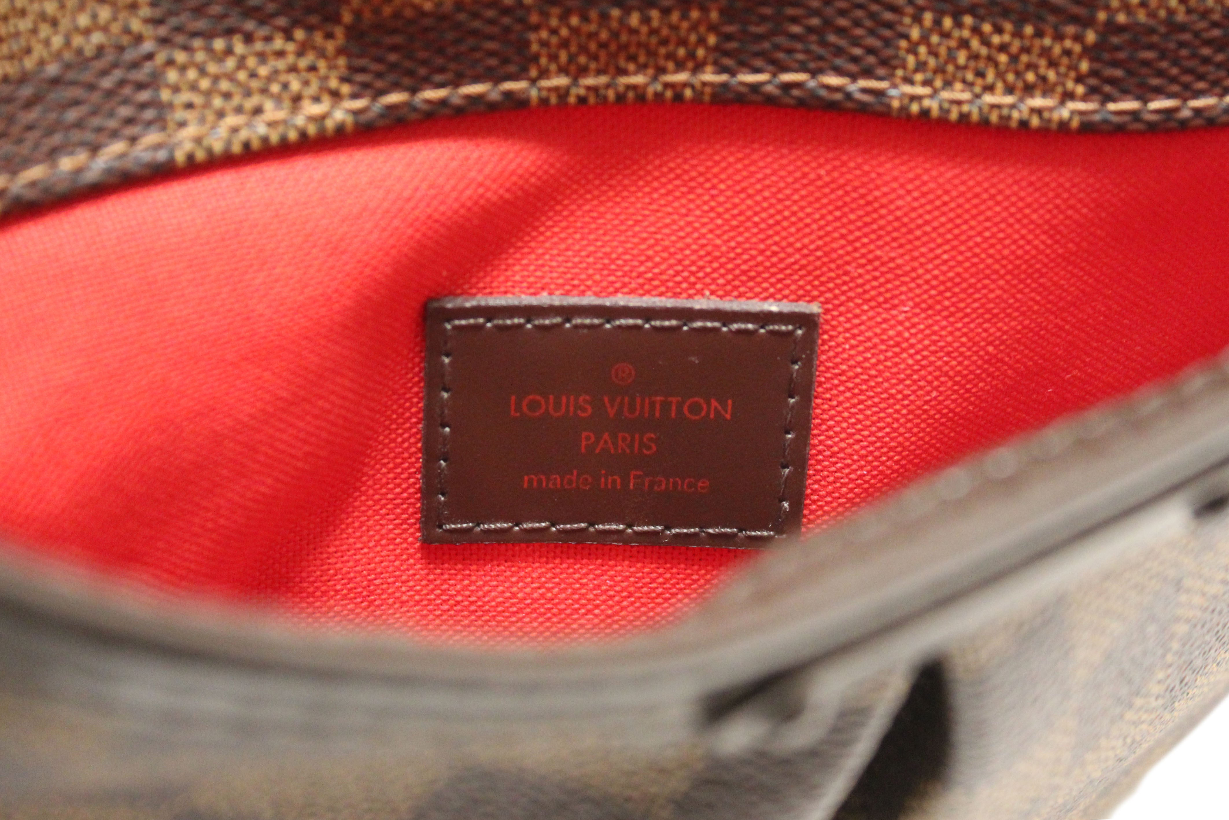 Authentic Louis Vuitton Damier Canvas Bloomsbury PM Messenger Crossbody Bag