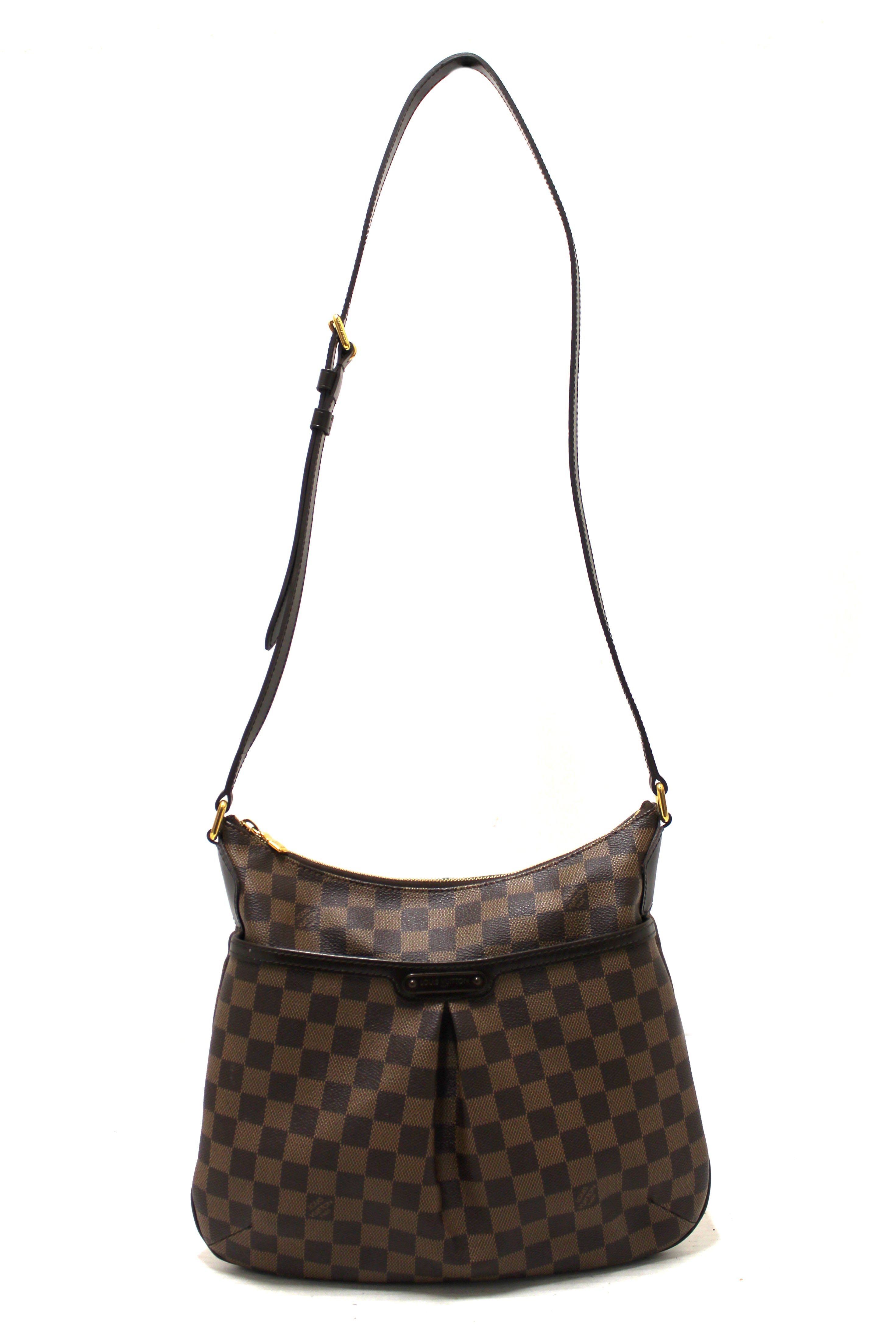 Authentic Louis Vuitton Damier Canvas Bloomsbury PM Messenger Crossbody Bag