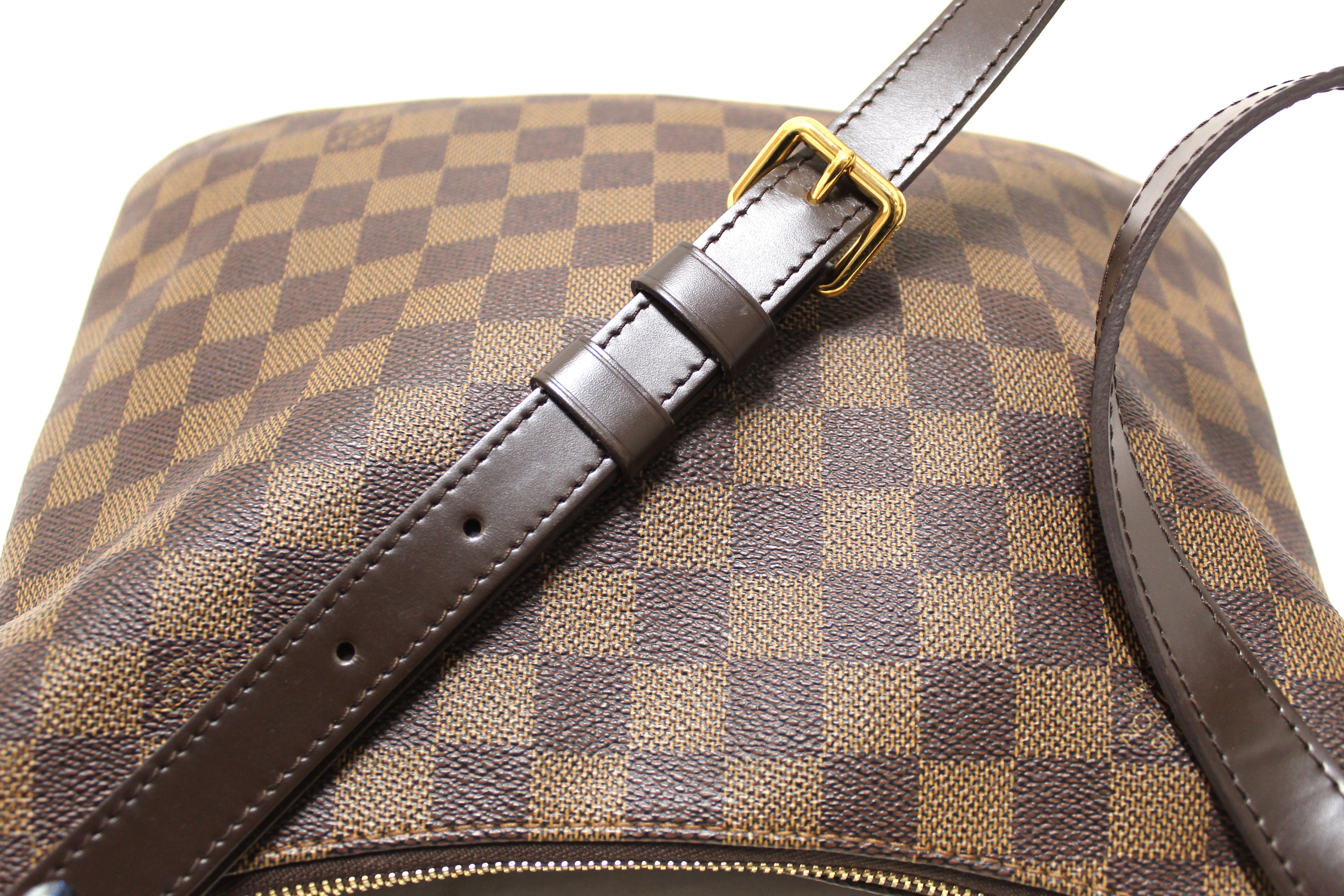 Authentic Louis Vuitton Damier Canvas Bloomsbury PM Messenger Crossbody Bag