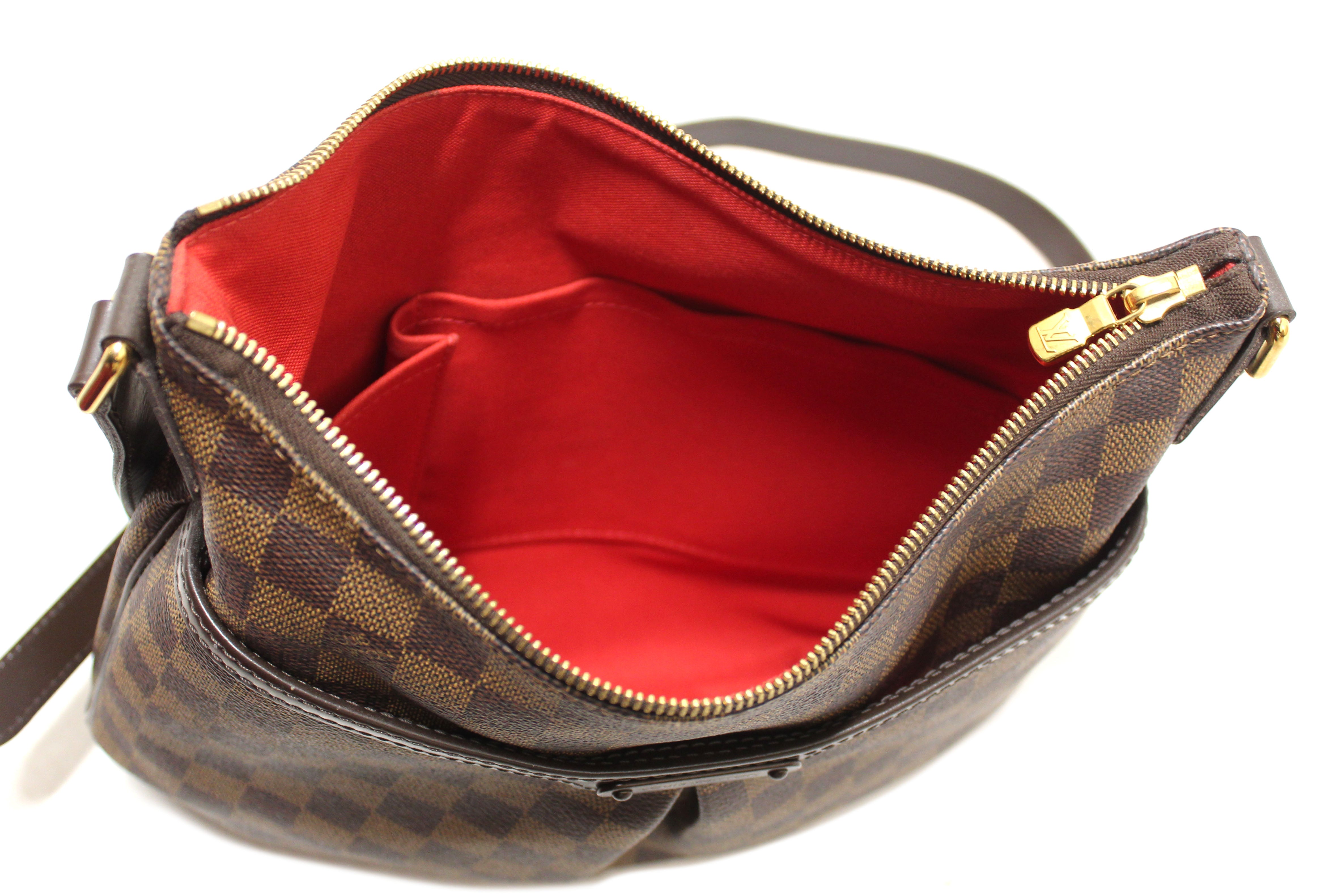 Authentic Louis Vuitton Damier Canvas Bloomsbury PM Messenger Crossbody Bag