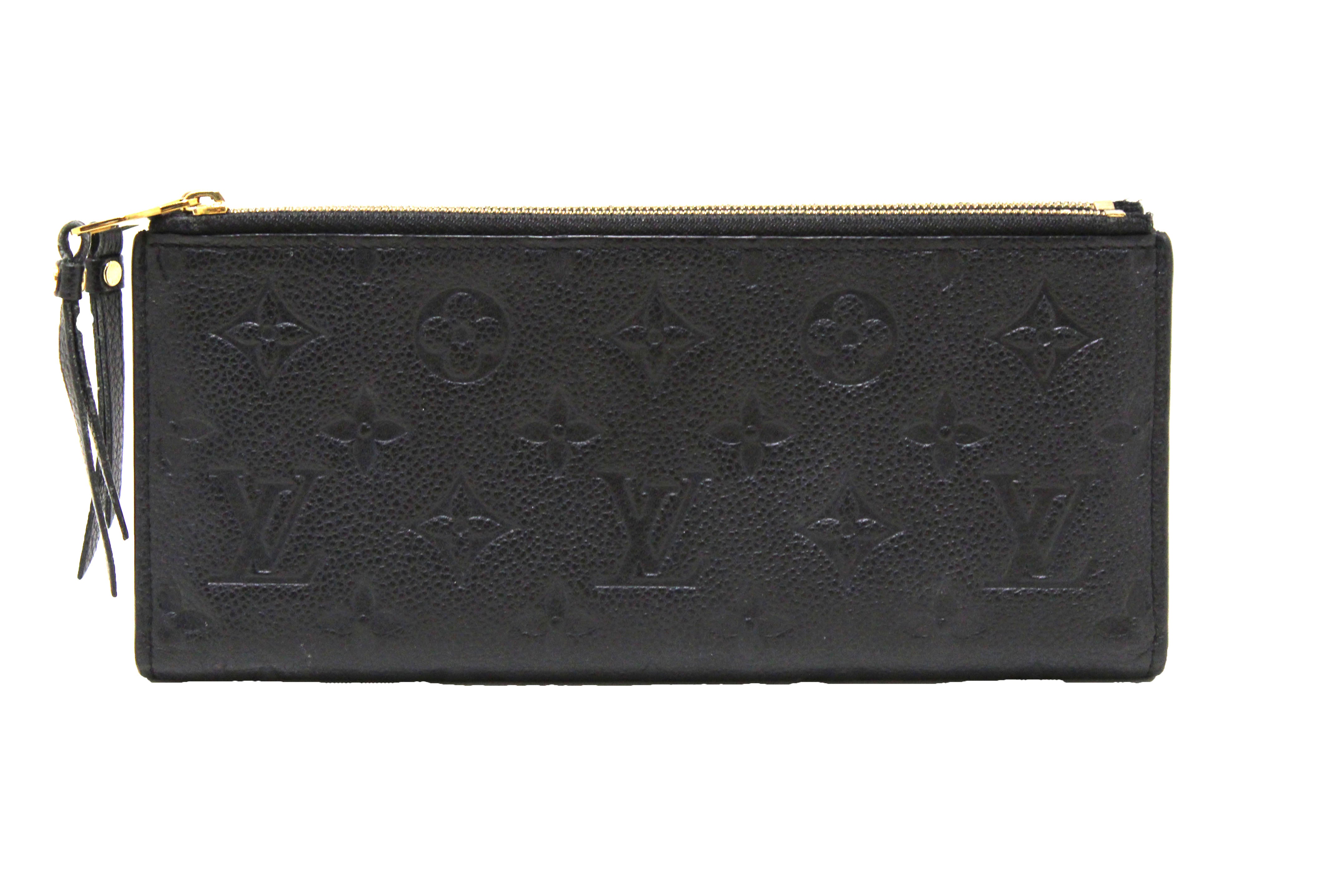Black Empreinte Wallet Authentic Louis Vuitton Black Monogram