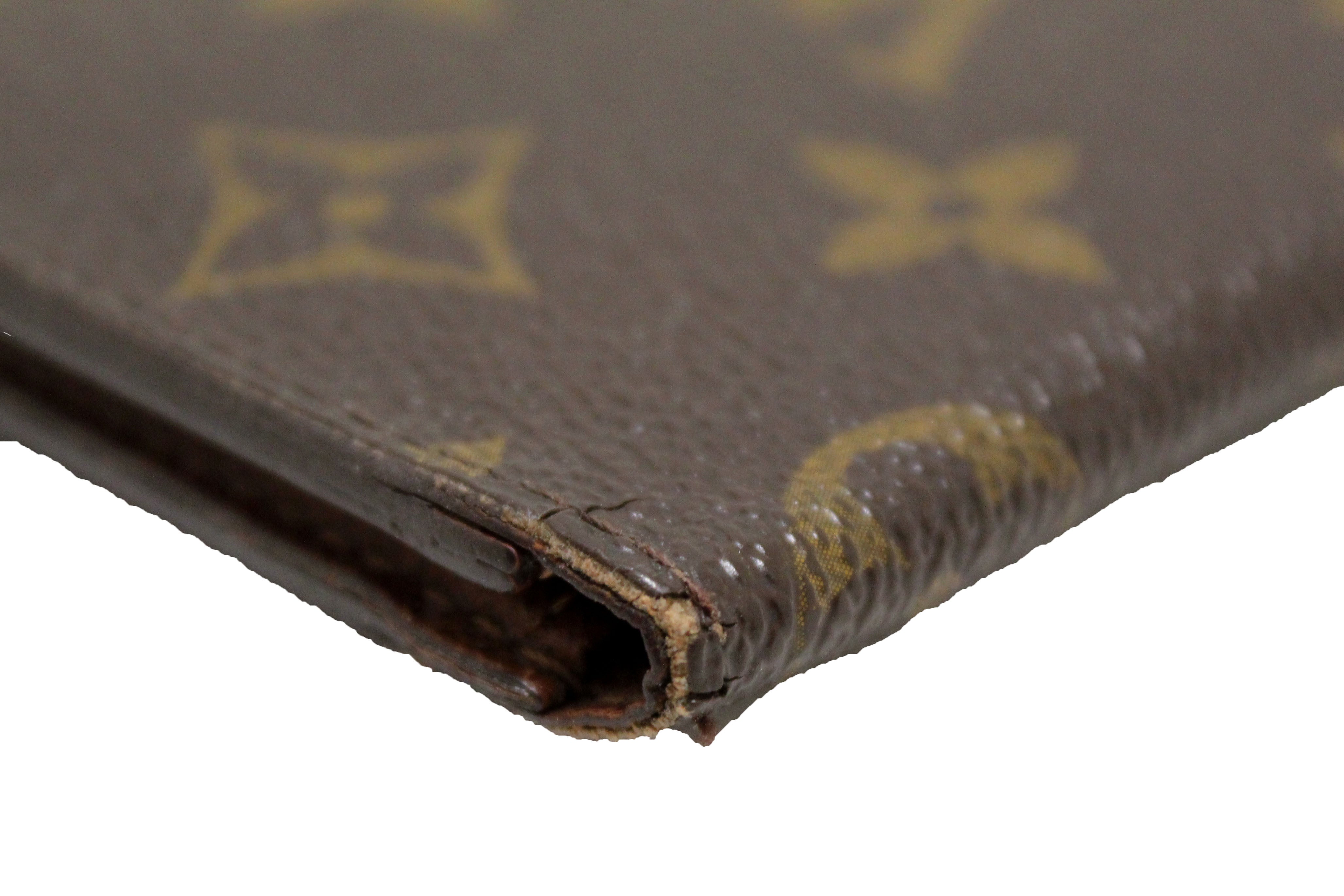 Louis Vuitton Pocket Organiser Note Book Case Holder Genuine Original #715  136