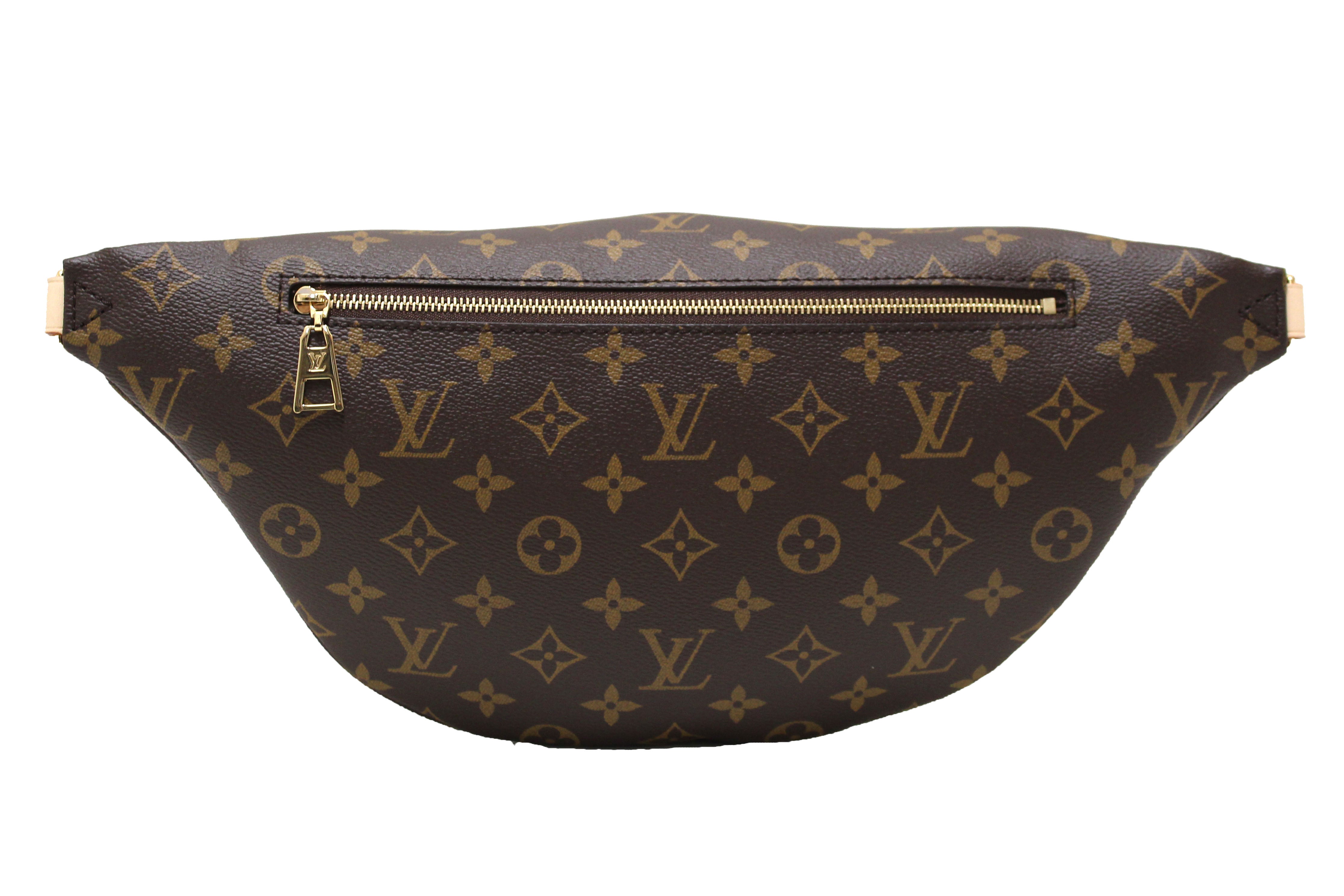 NEW Authentic Louis Vuitton Classic Monogram Canvas High Rise Bumbag