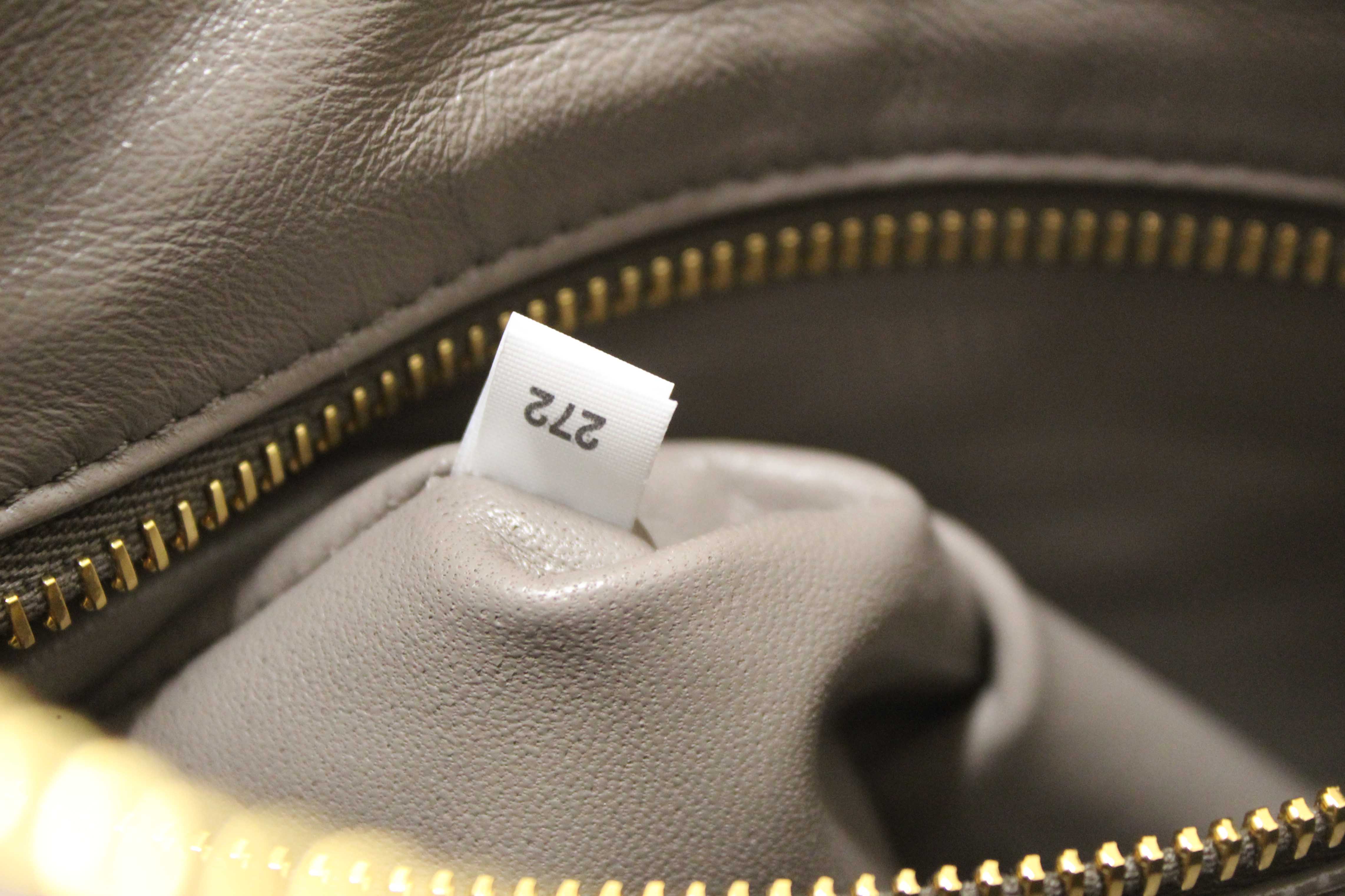 Authentic Prada White Calfskin Leather Aimée Medium Shoulder Bag