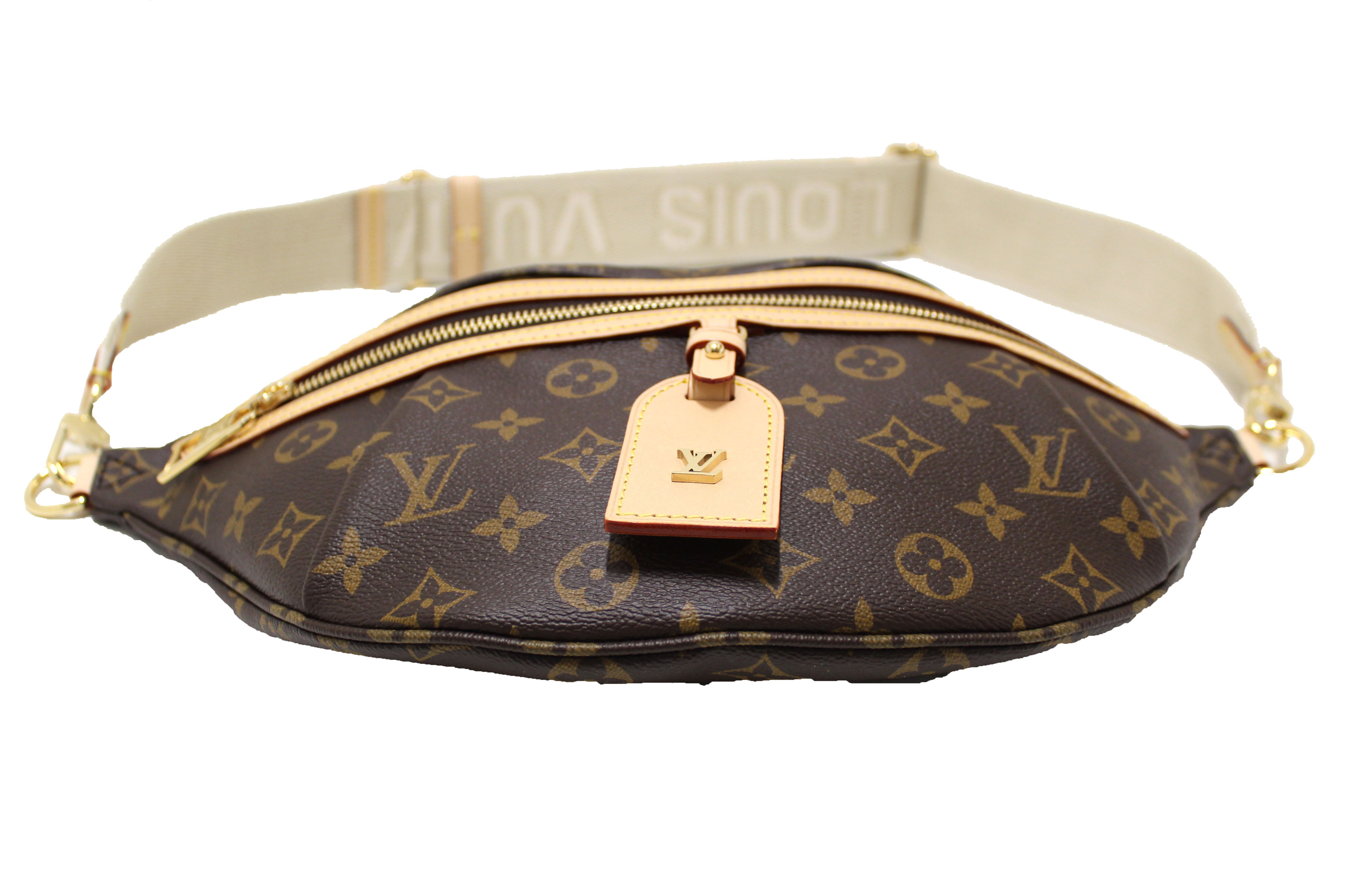 NEW Authentic Louis Vuitton Classic Monogram Canvas High Rise Bumbag