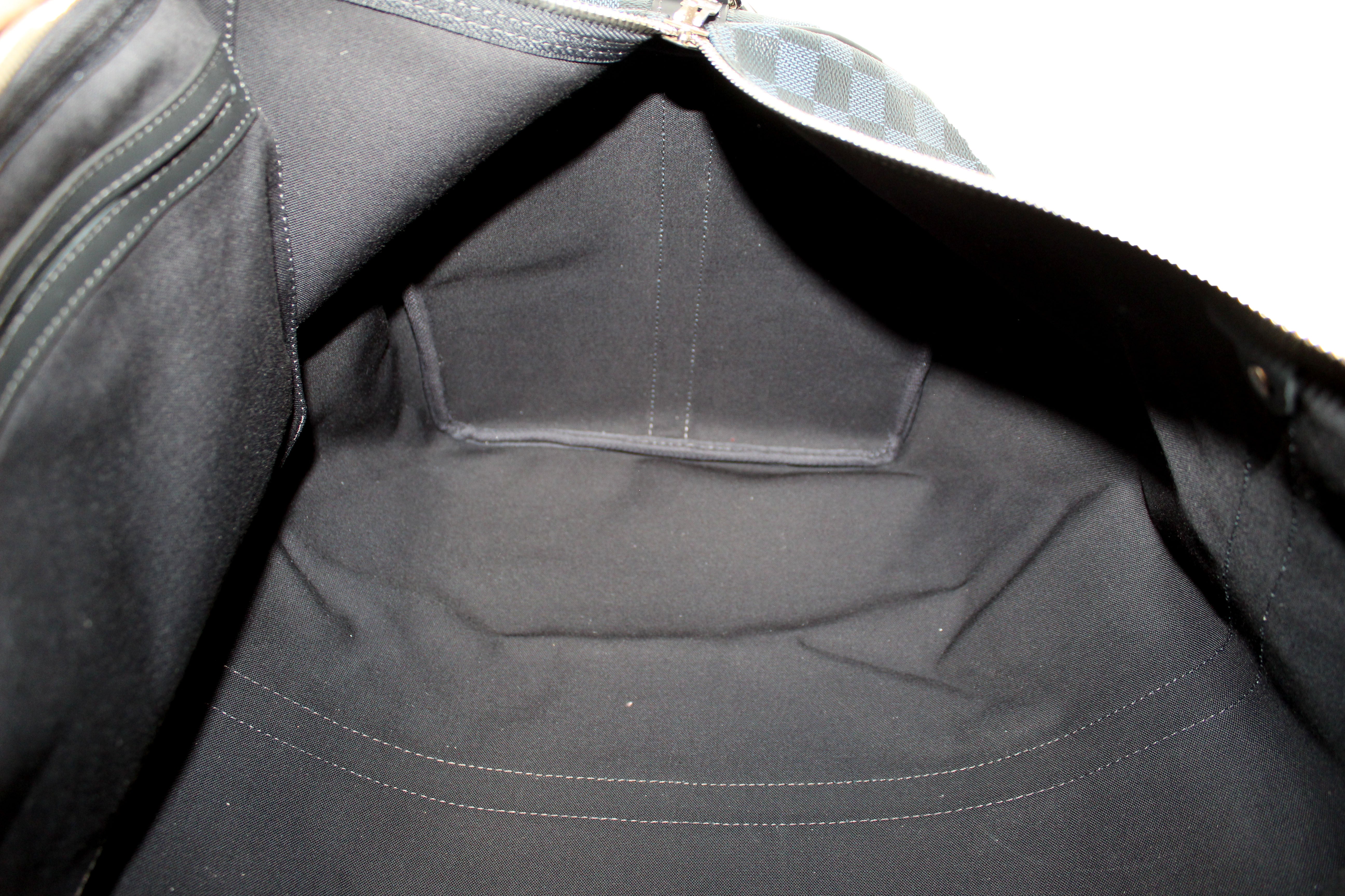 Louis Vuitton City Keepall Damier Stripes Shoulder Bag Gradient Blue