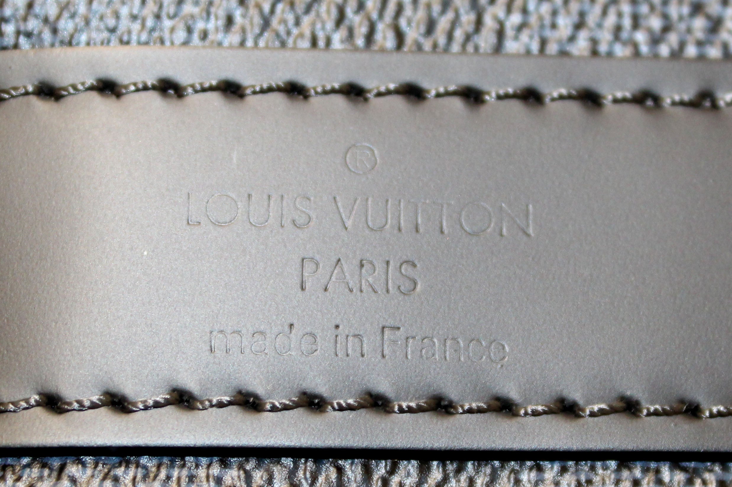Authentic Louis Vuitton Damier Graphite Blue Coba Keepall