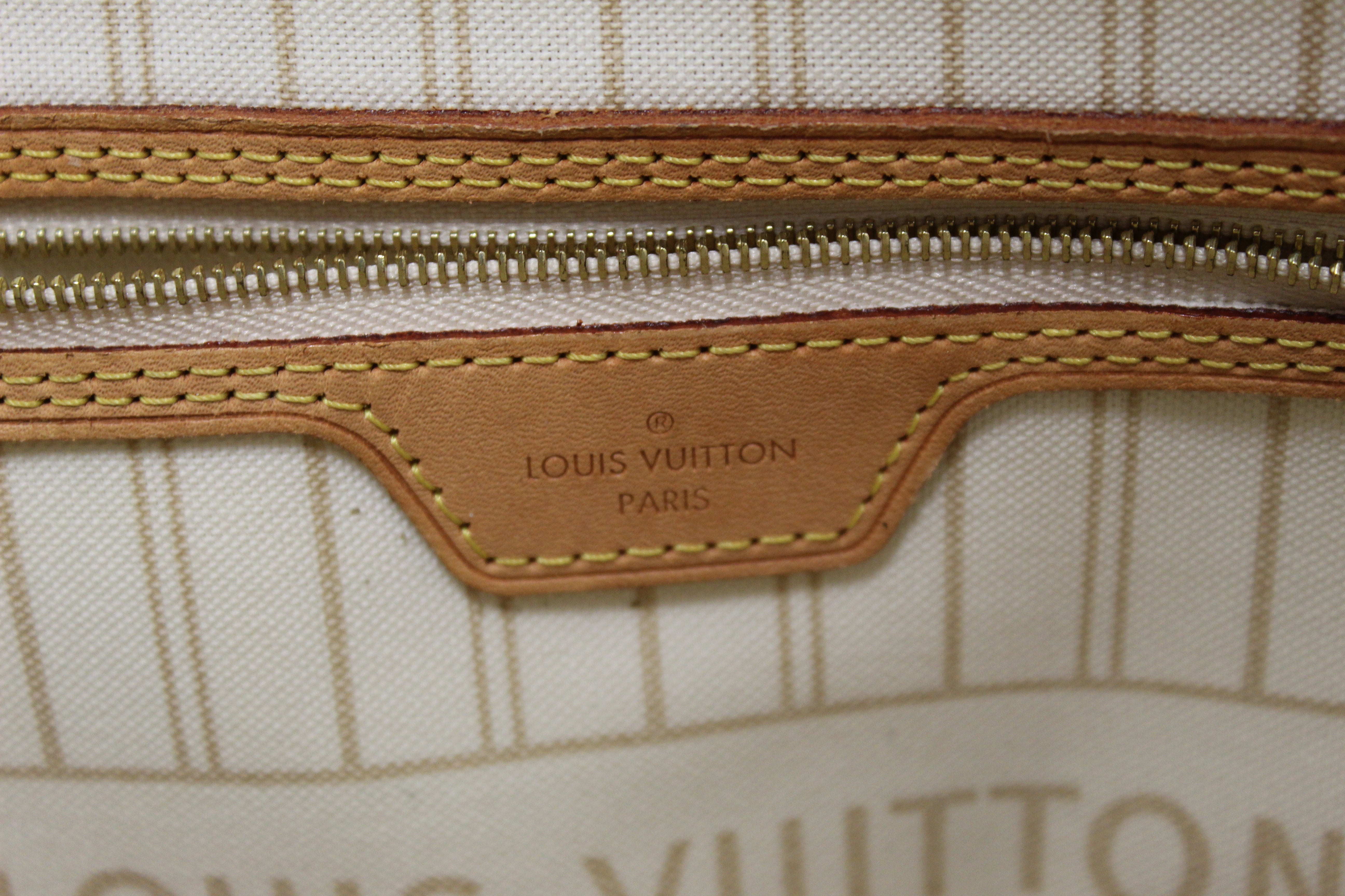 Authentic Louis Vuitton Damier Azur Braided Neverfull MM Shoulder Tote –  Paris Station Shop