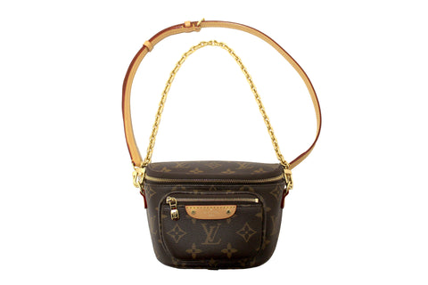 Authentic Louis Vuitton Classic Monogram Mini Bumbag